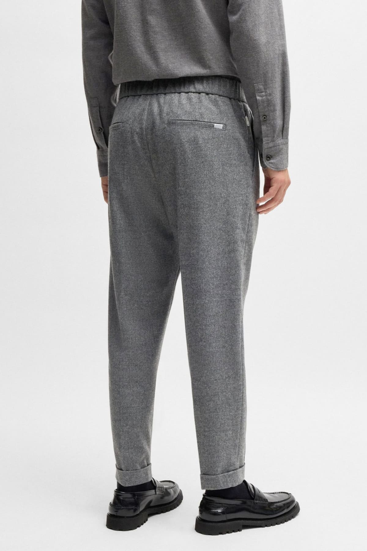 BOSS ΠΑΝΤΕΛΟΝΙ ΚΟΣΤΟΥΜΙΟΥ CHINO SLIM FIT P-PRIAM-PL-CW-WG-243 ΓΚΡΙ