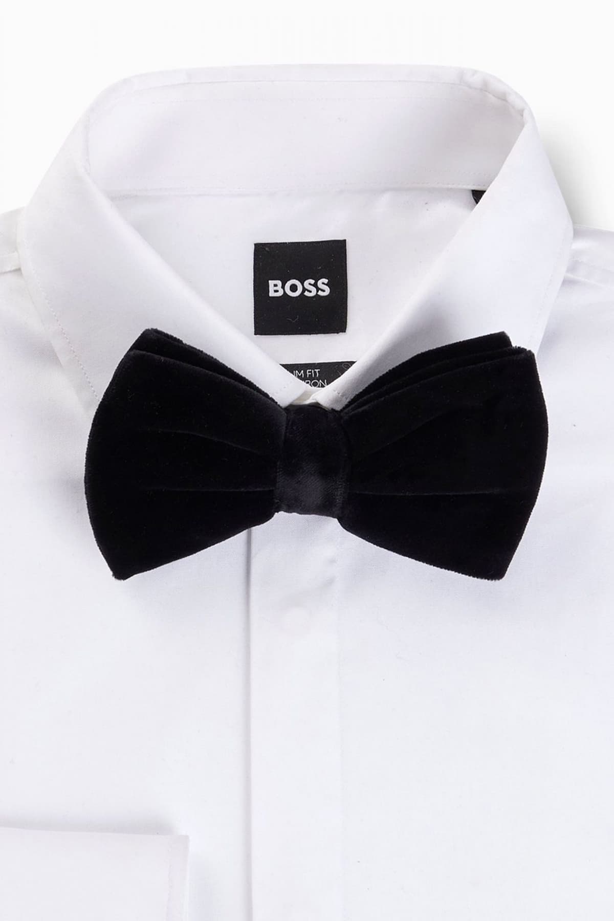 BOSS ΠΑΠΙΓΙΟΝ H-B.TIE BIGIOTTO 242 ΜΑΥΡΟ