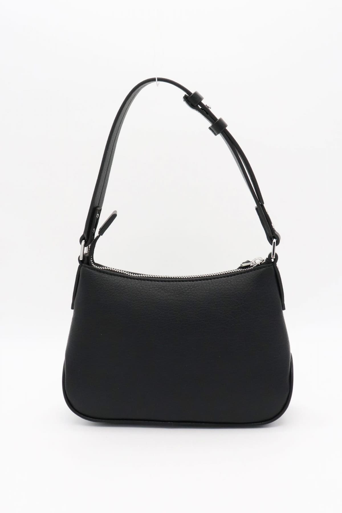 HUGO ΤΣΑΝΤΑ ΩΜΟΥ CAROL HOBO LOGO ΜΕΤΑΛΛΙΚΟ ΘΗΚΗ ΜΠΡΟΣΤΑ ΜΑΥΡΟ