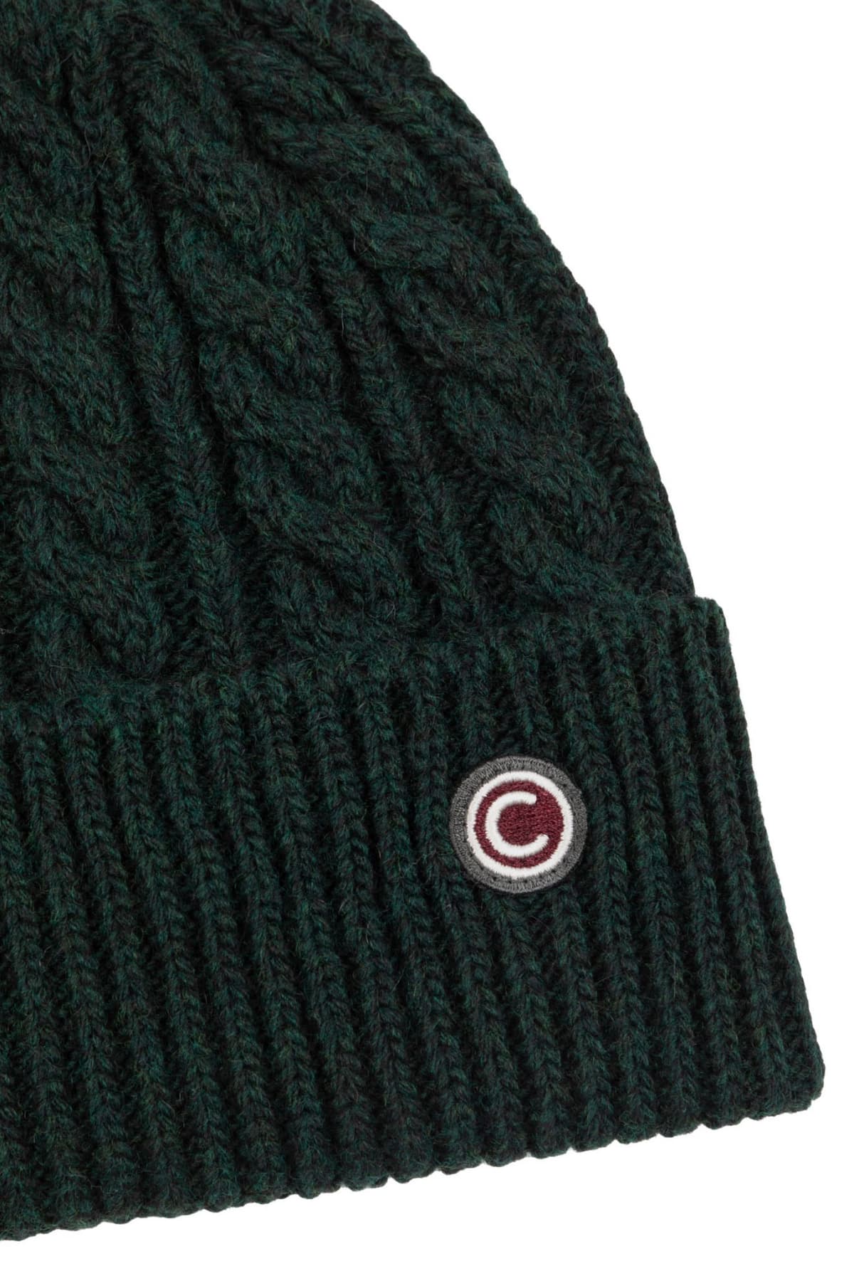 COLMAR ΣΚΟΥΦΟΣ ΠΛΕΚΤΟ DEVISE LOGO ΠΡΑΣΙΝΟ