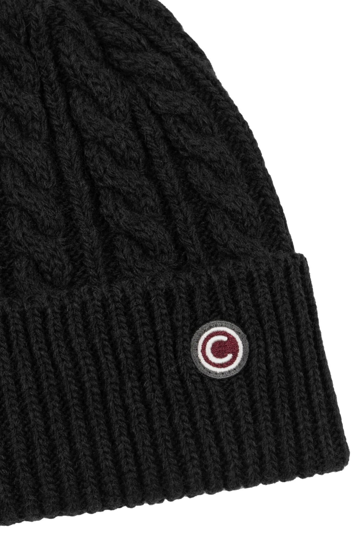 COLMAR ΣΚΟΥΦΟΣ ΠΛΕΚΤΟ DEVISE LOGO ΜΑΥΡΟ