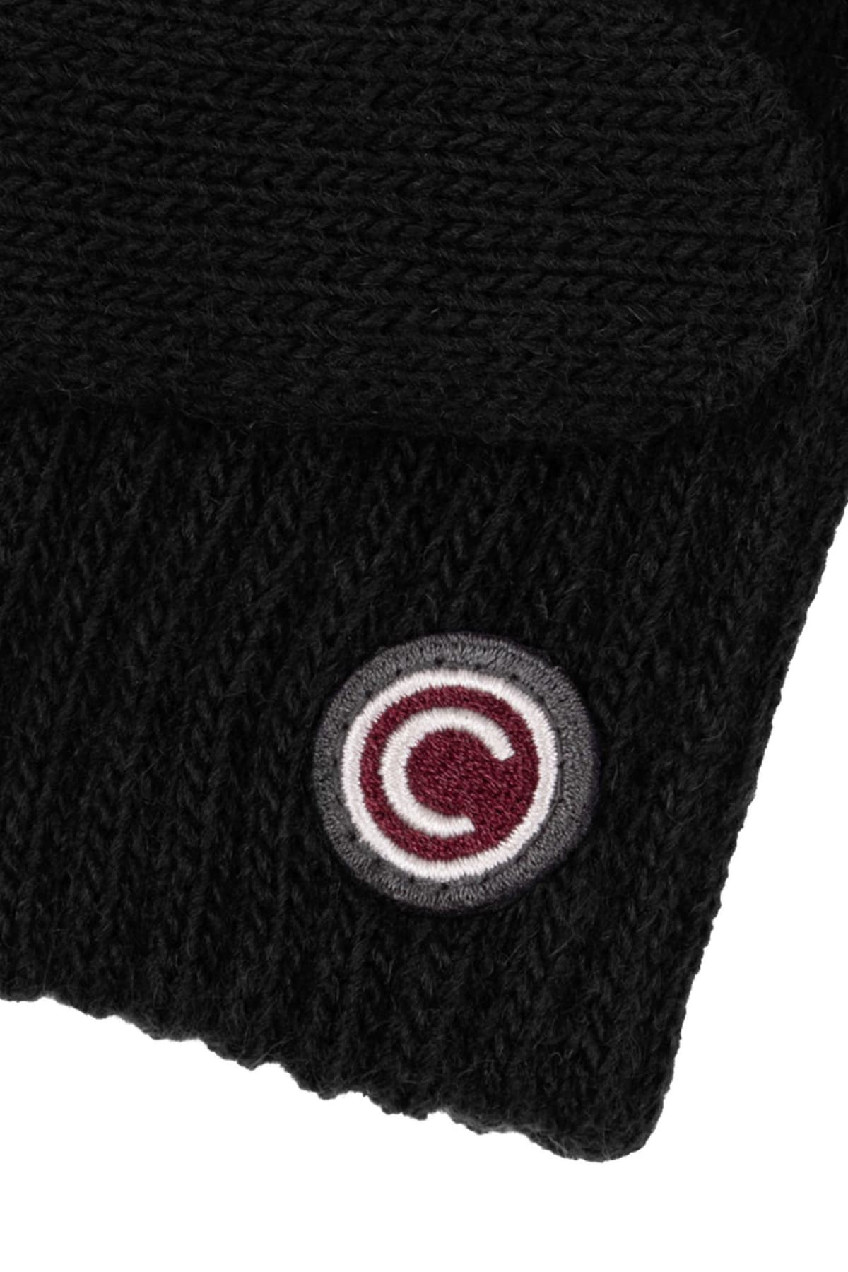 COLMAR ΓΑΝΤΙΑ ΠΛΕΚΤΟ DEVISE LOGO ΜΑΥΡΟ