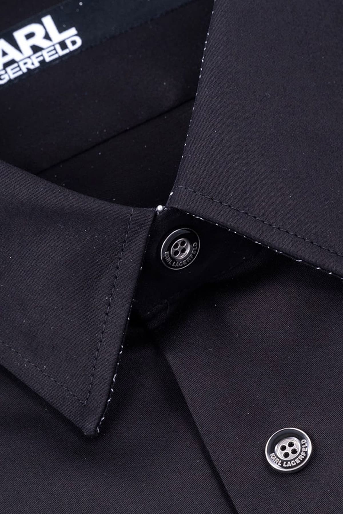 Men's Shirts Karl Lagerfeld Black