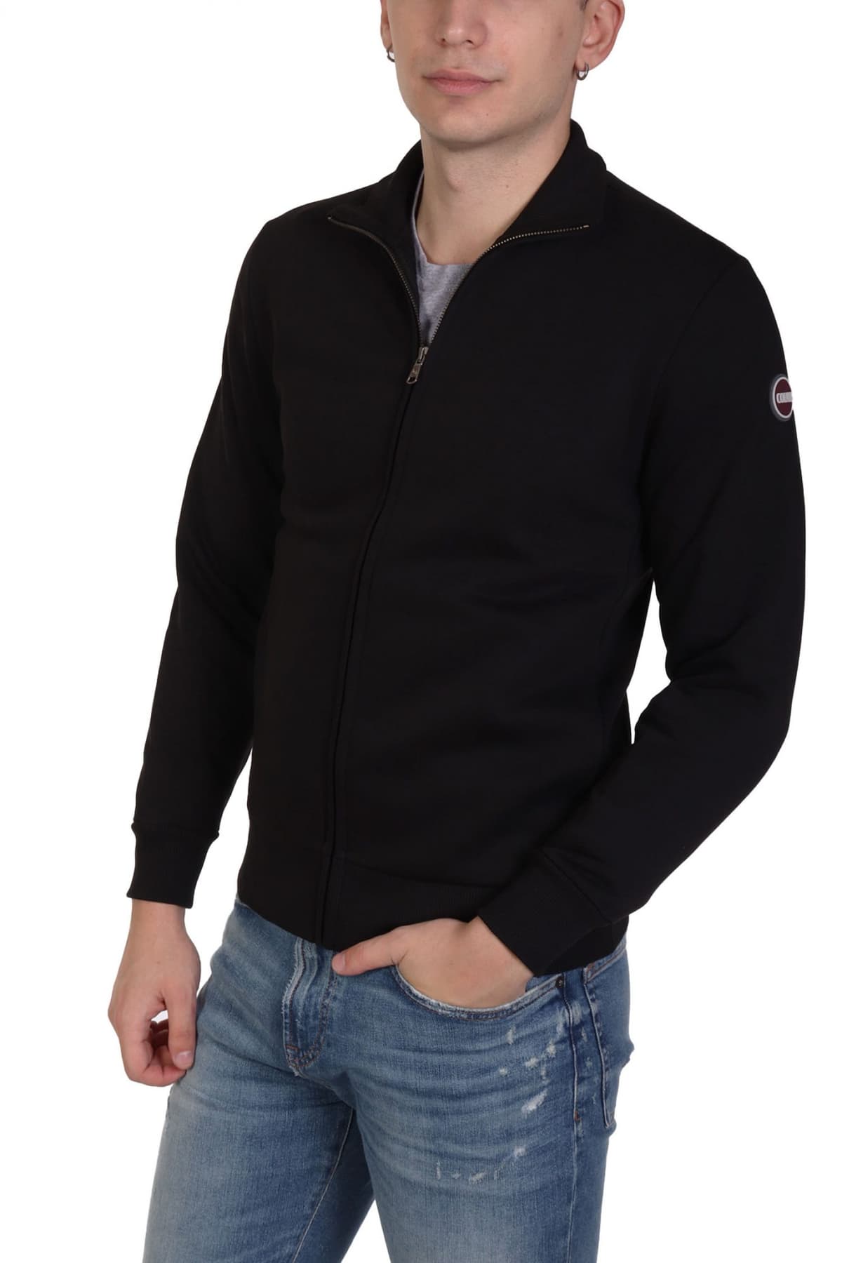 COLMAR ΦΟΥΤΕΡ FULLZIP LOGO MODISH ΜΑΥΡΟ