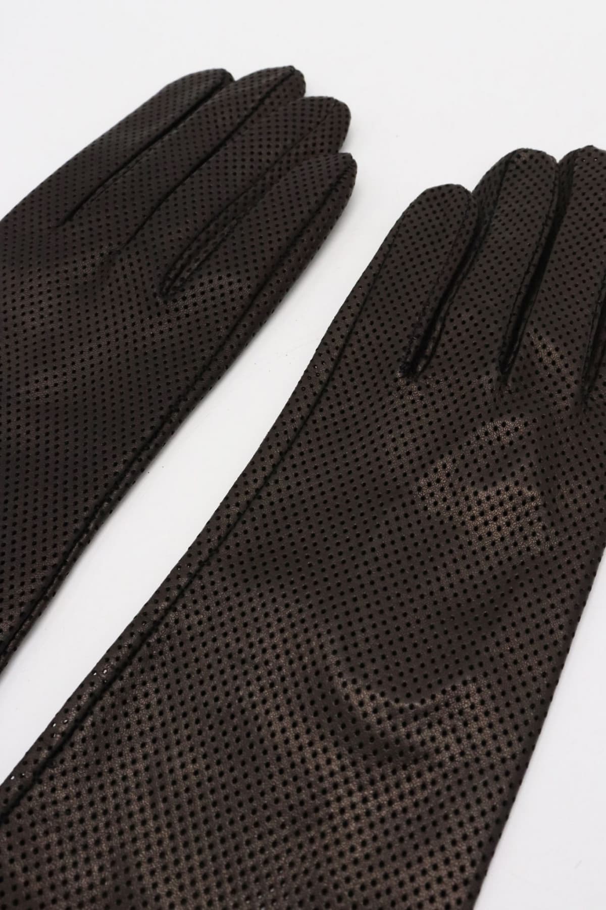 EMPORIO ARMANI ΓΑΝΤΙΑ ΔΕΡΜΑΤΙΝΑ ΜΑΥΡΟ