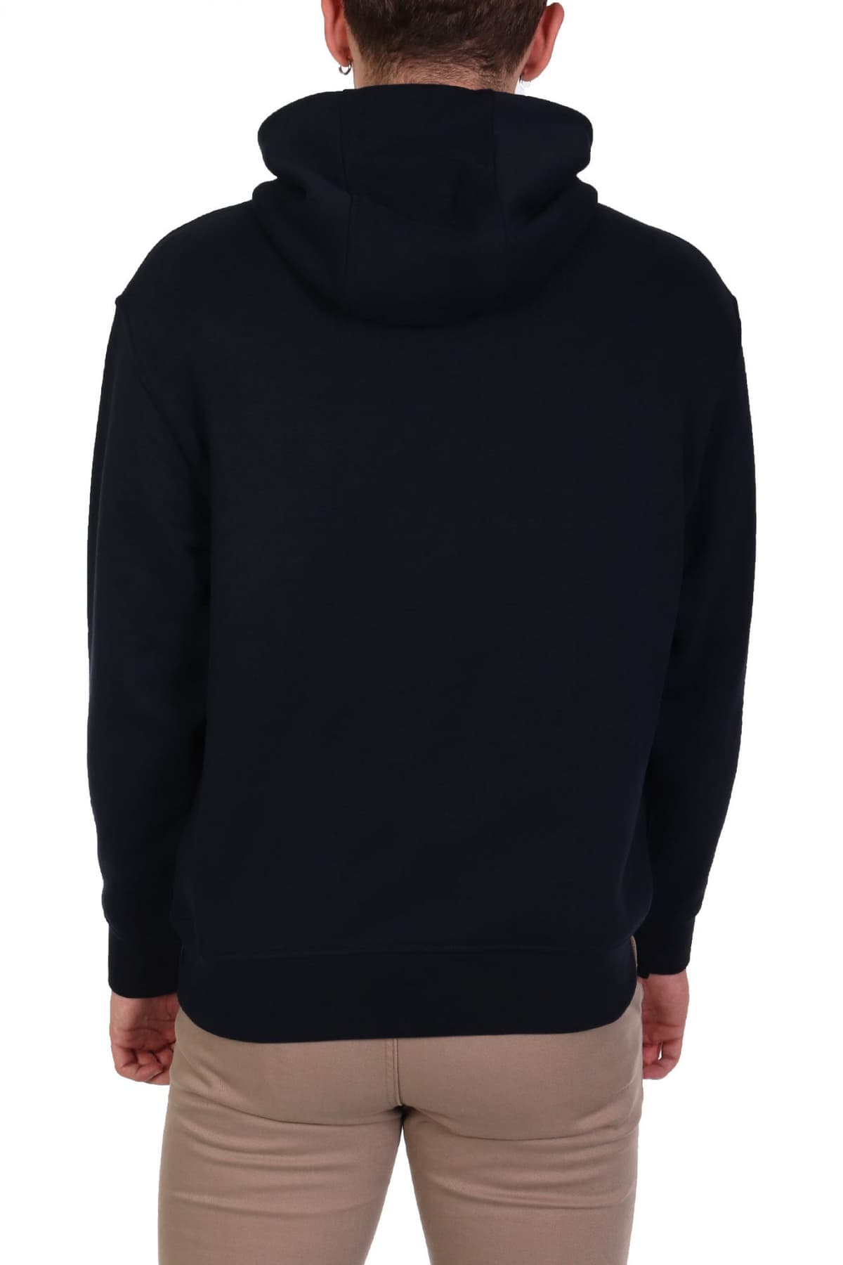 EMPORIO ARMANI ΦΟΥΤΕΡ HOODIE BIG EAGLE LOGO ΜΠΛΕ