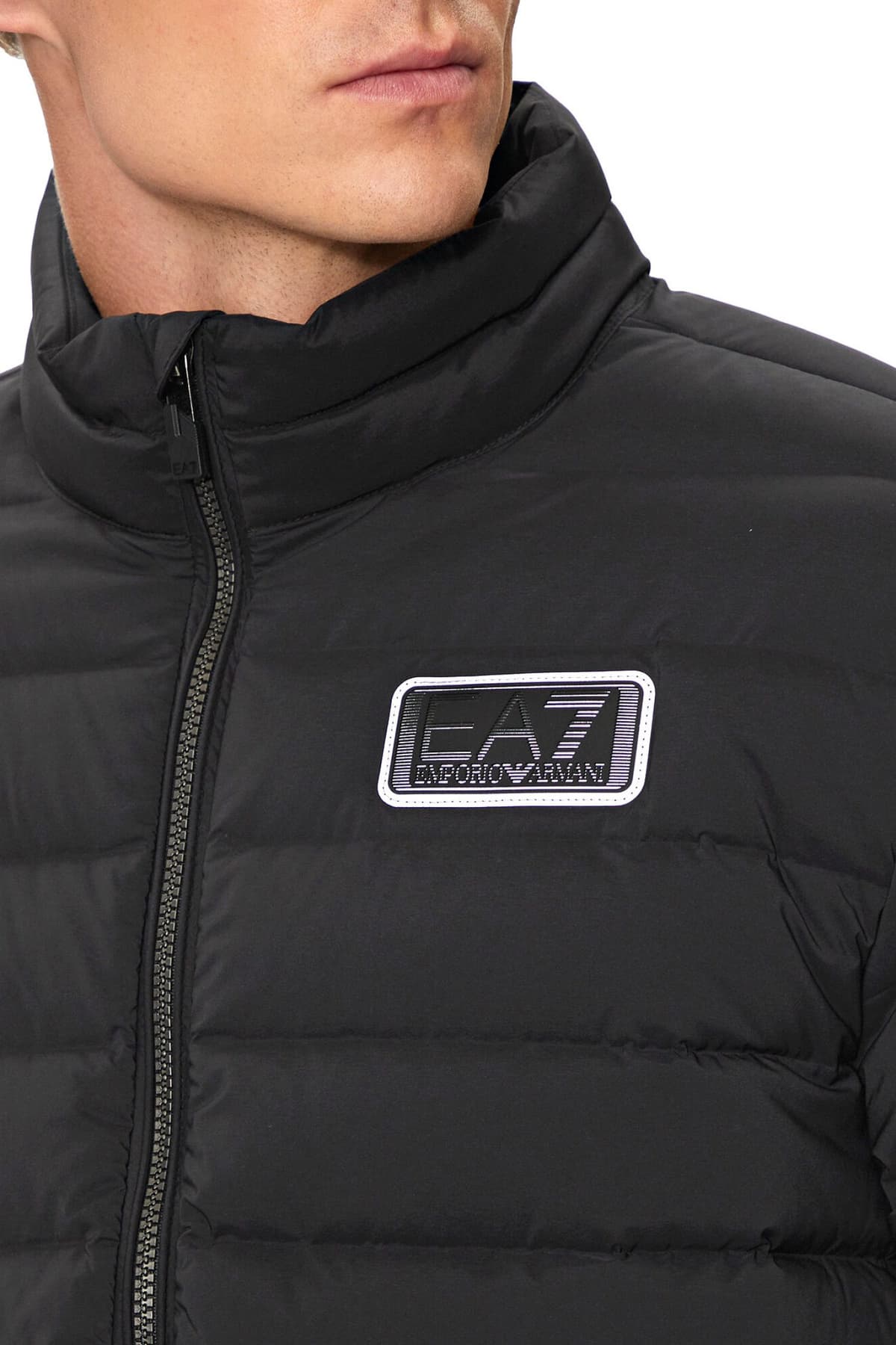 ARMANI 7 ΜΠΟΥΦΑΝ ΦΟΥΣΚΩΤΟ LOGO ΜΑΥΡΟ