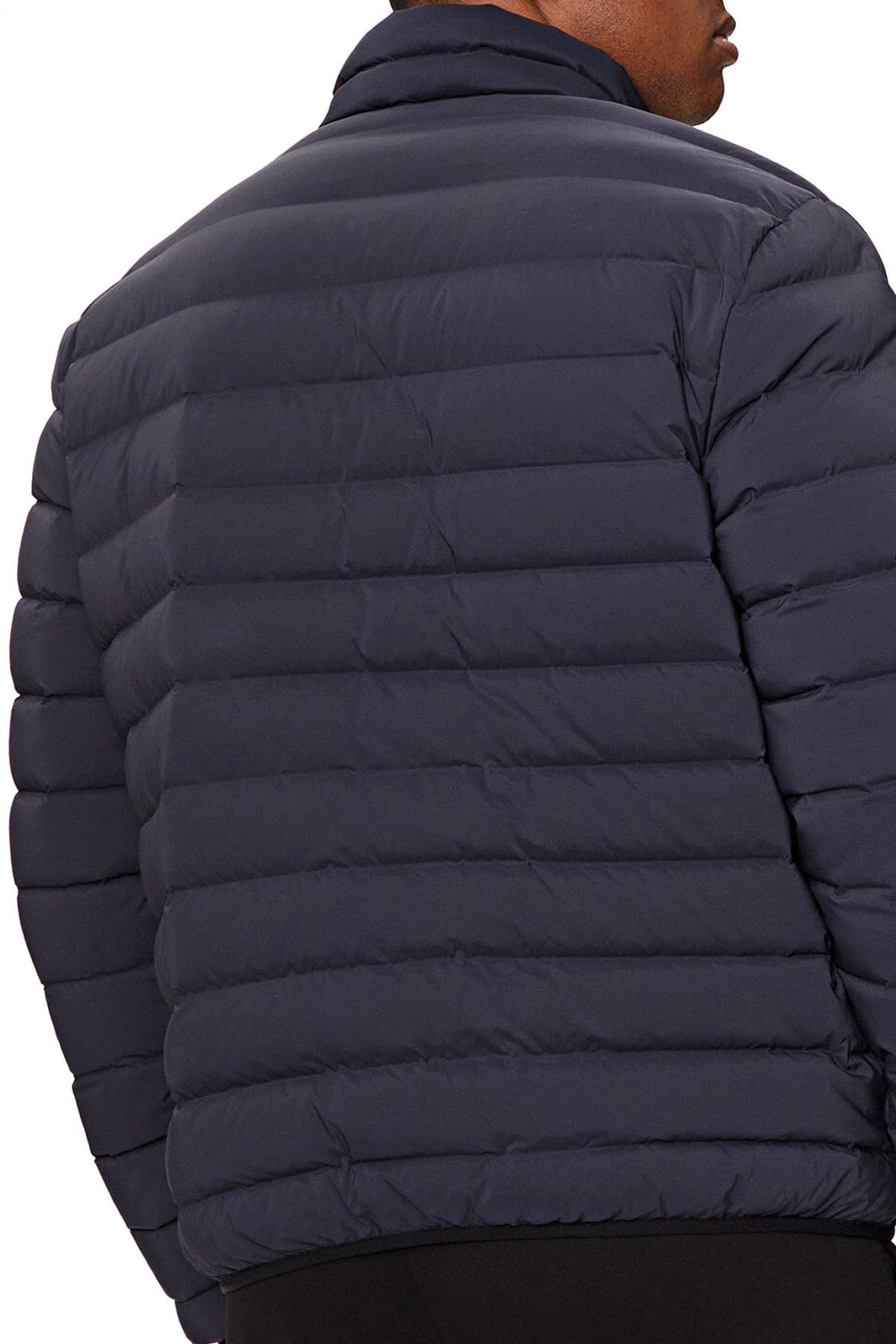 ARMANI 7 ΜΠΟΥΦΑΝ ΦΟΥΣΚΩΤΟ LOGO ΜΠΛΕ