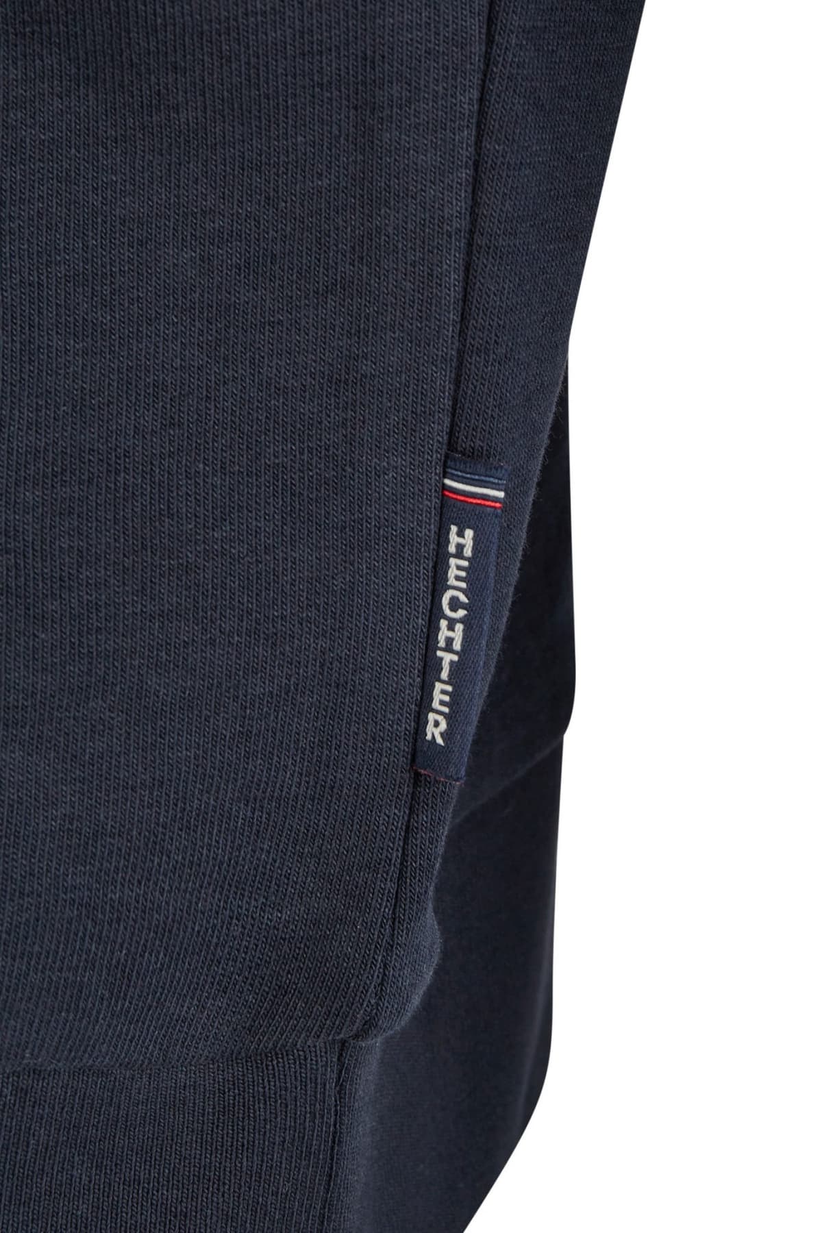 HECHTER ΦΟΥΤΕΡ CREWNECK LOGO ΜΠΛΕ ΣΚΟΥΡΟ