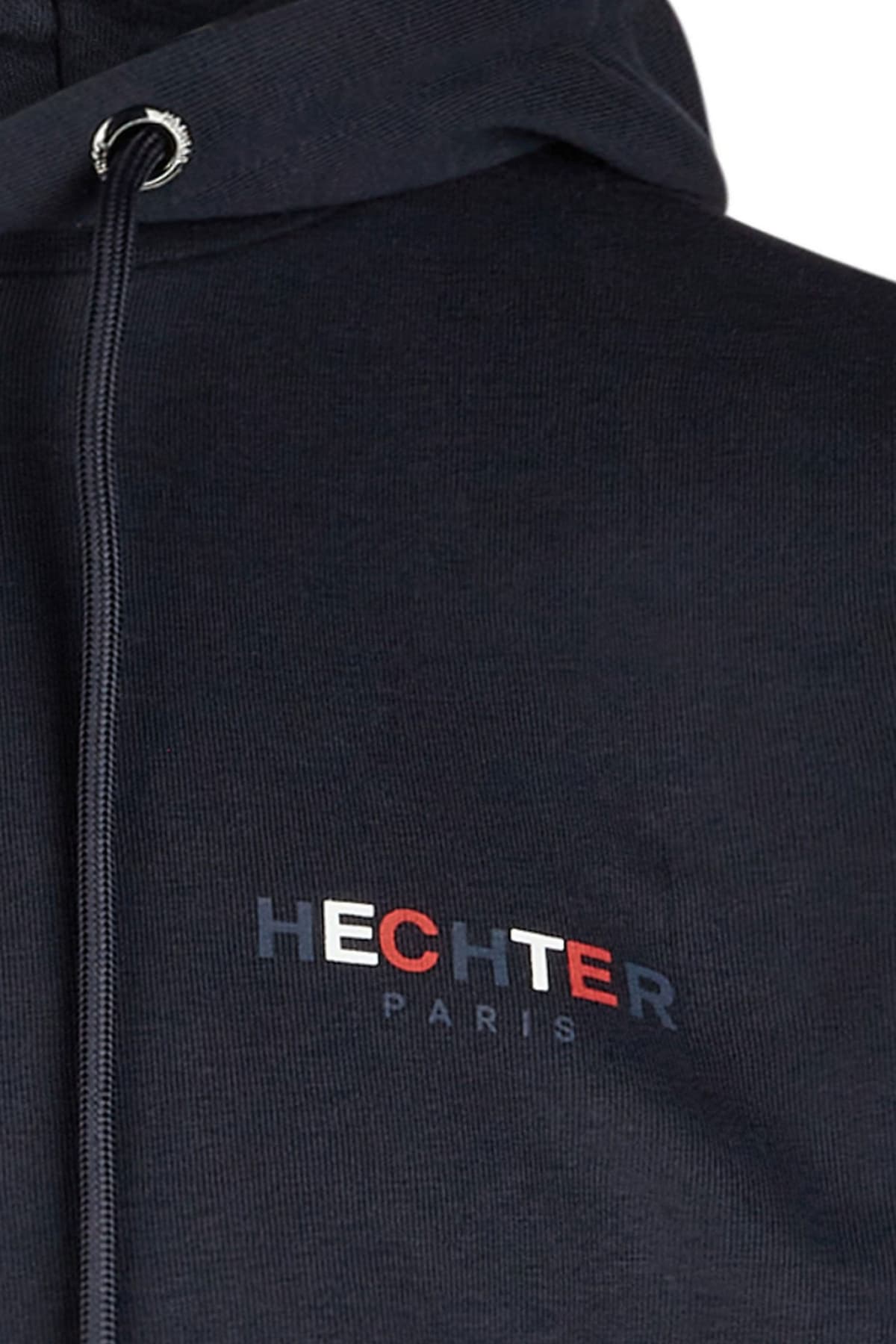 HECHTER ΦΟΥΤΕΡ HOODIE LOGO ΜΠΛΕ ΣΚΟΥΡΟ