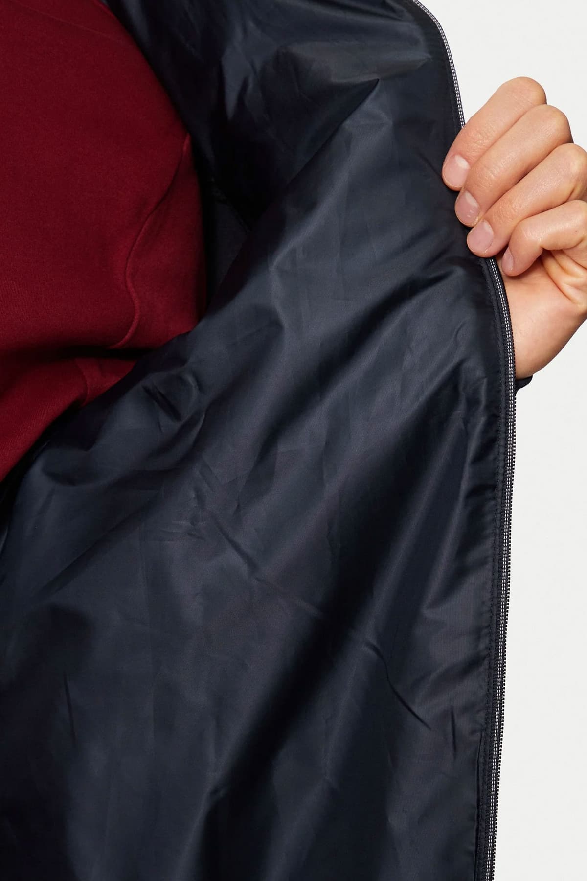 HECHTER ΖΑΚΕΤΑ SWEAT LOGO ΜΠΛΕ ΣΚΟΥΡΟ