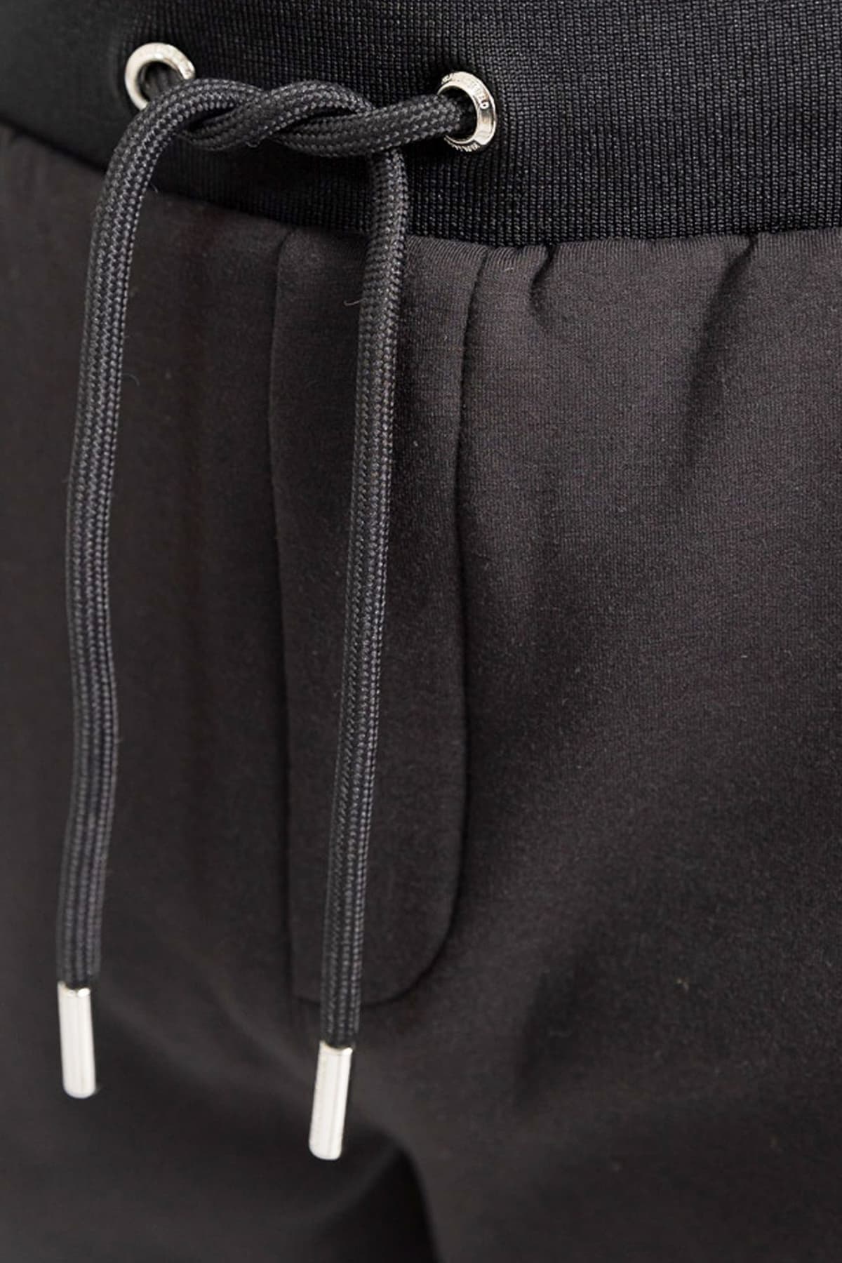 KARL LAGERFELD ΠΑΝΤΕΛΟΝΙ ΦΟΡΜΑ LOGO ΜΑΥΡΟ