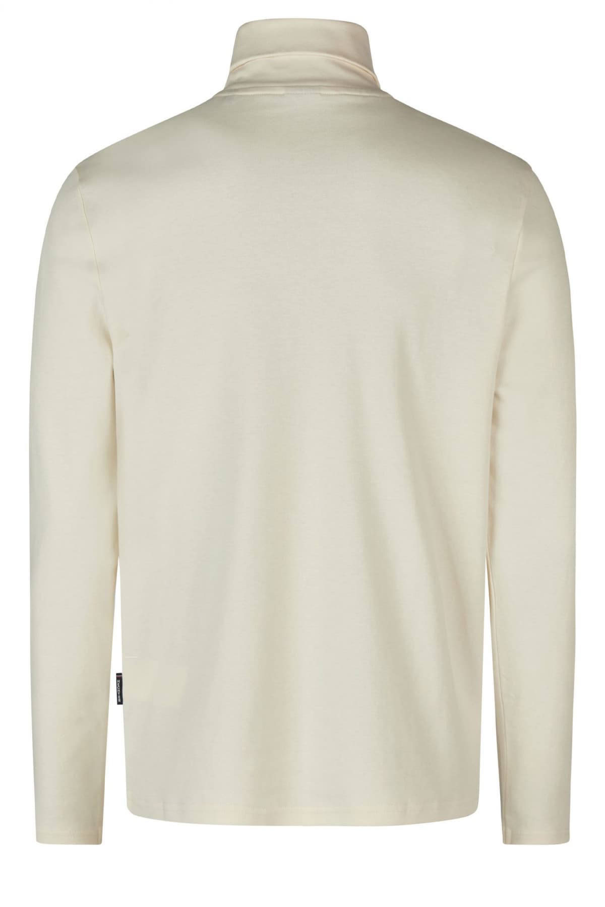 HECHTER T-SHIRT JERSEY ROLLNECK LOGO ΛΕΥΚΟ