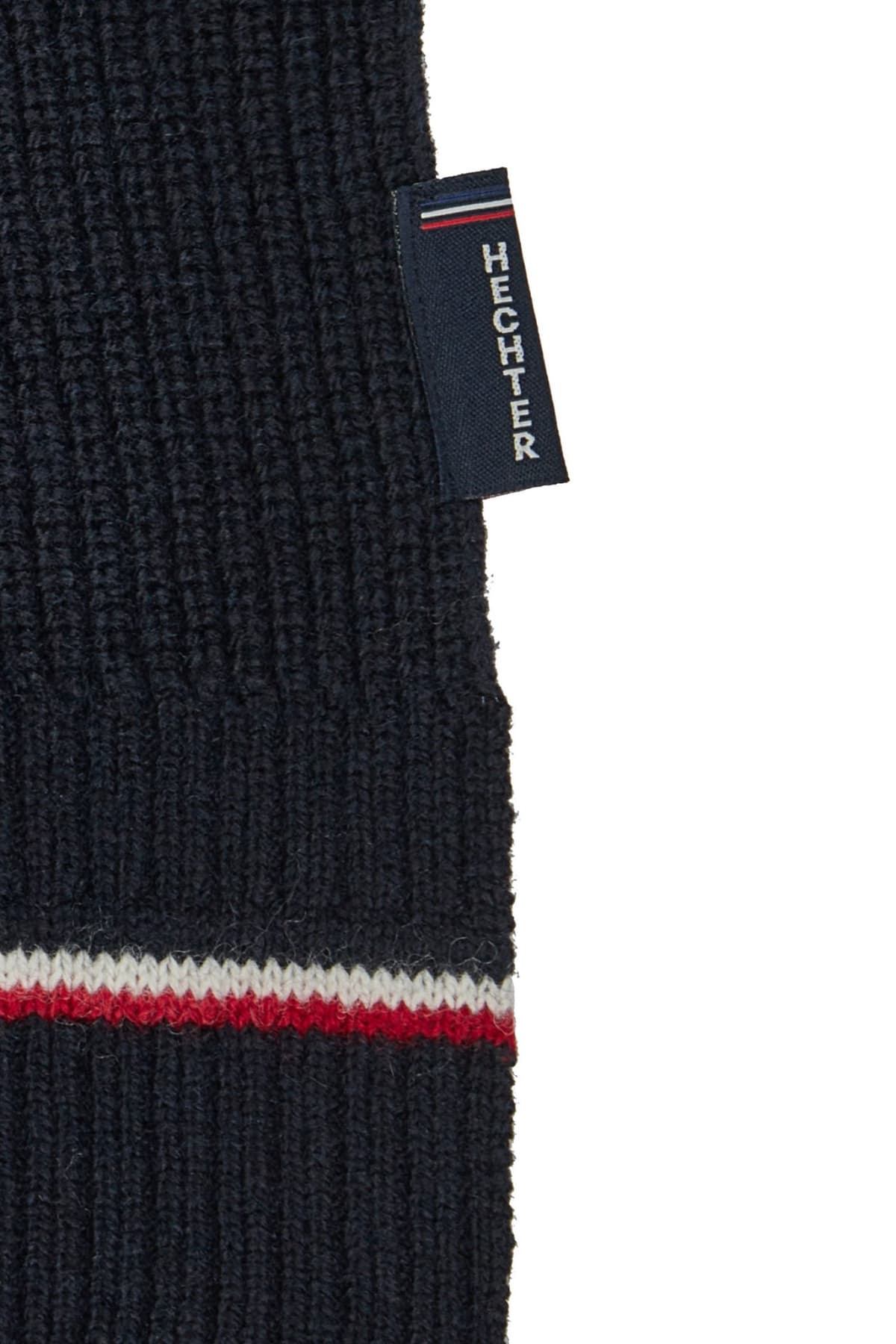 HECHTER ΚΑΣΚΩΛ ΠΛΕΚΤΟ LOGO ΜΠΛΕ ΣΚΟΥΡΟ