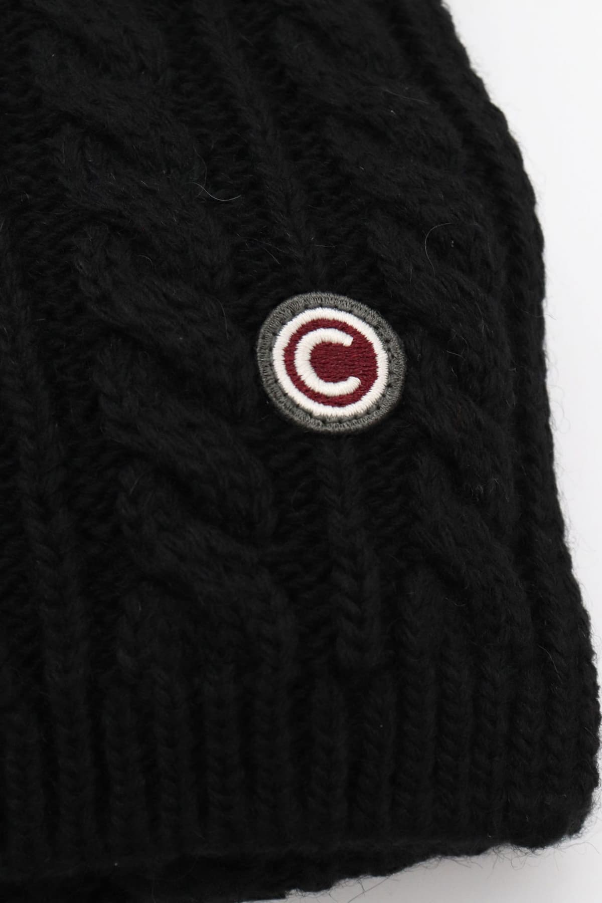 COLMAR ΠΛΕΚΤΟ ΚΑΣΚΩΛ ΠΛΕΚΤΟ DEVISE LOGO ΜΑΥΡΟ