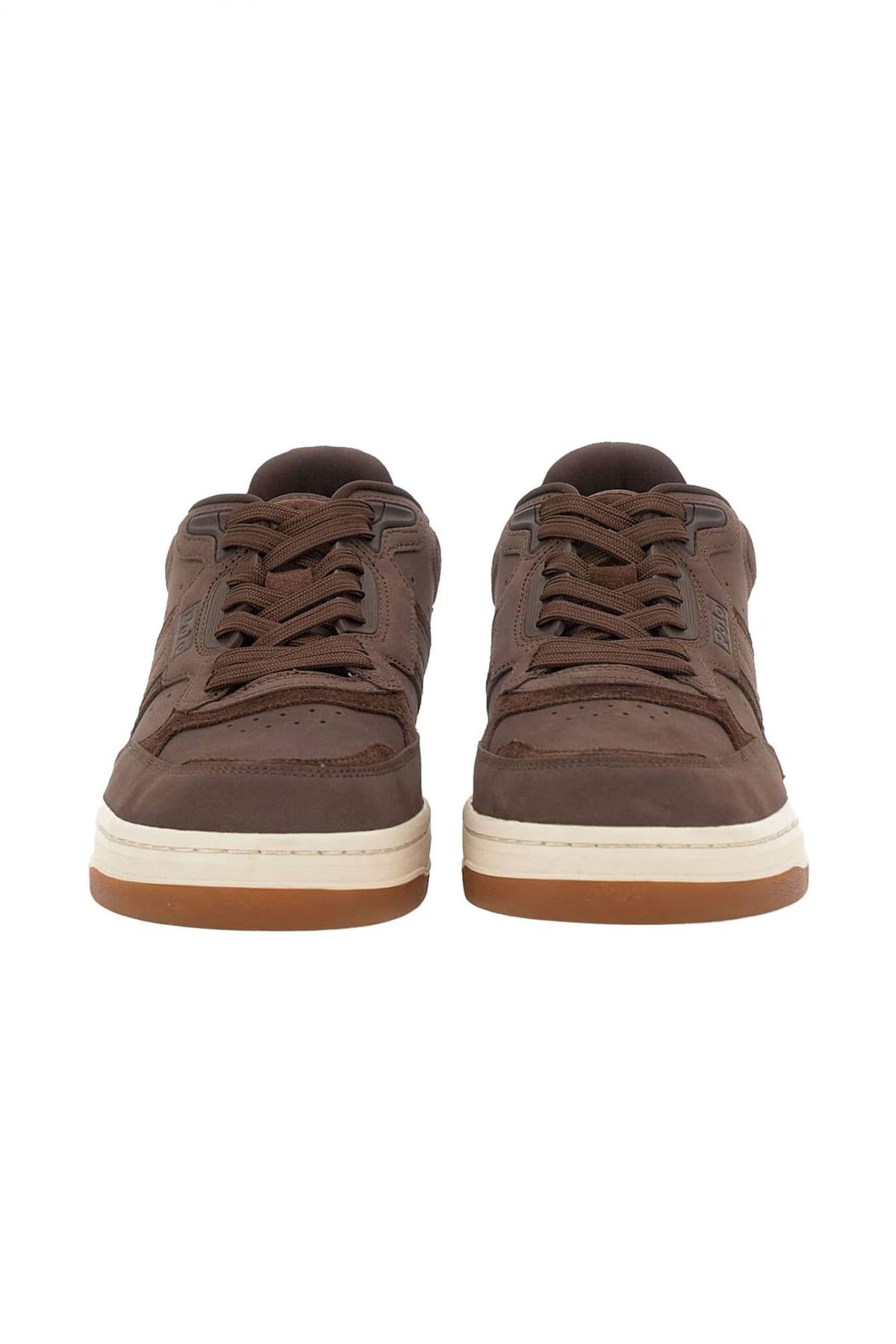 RALPH LAUREN ΠΑΠΟΥΤΣΙΑ SNEAKERS MASTERS SPRT SK-LTL-LTL ΚΑΦΕ