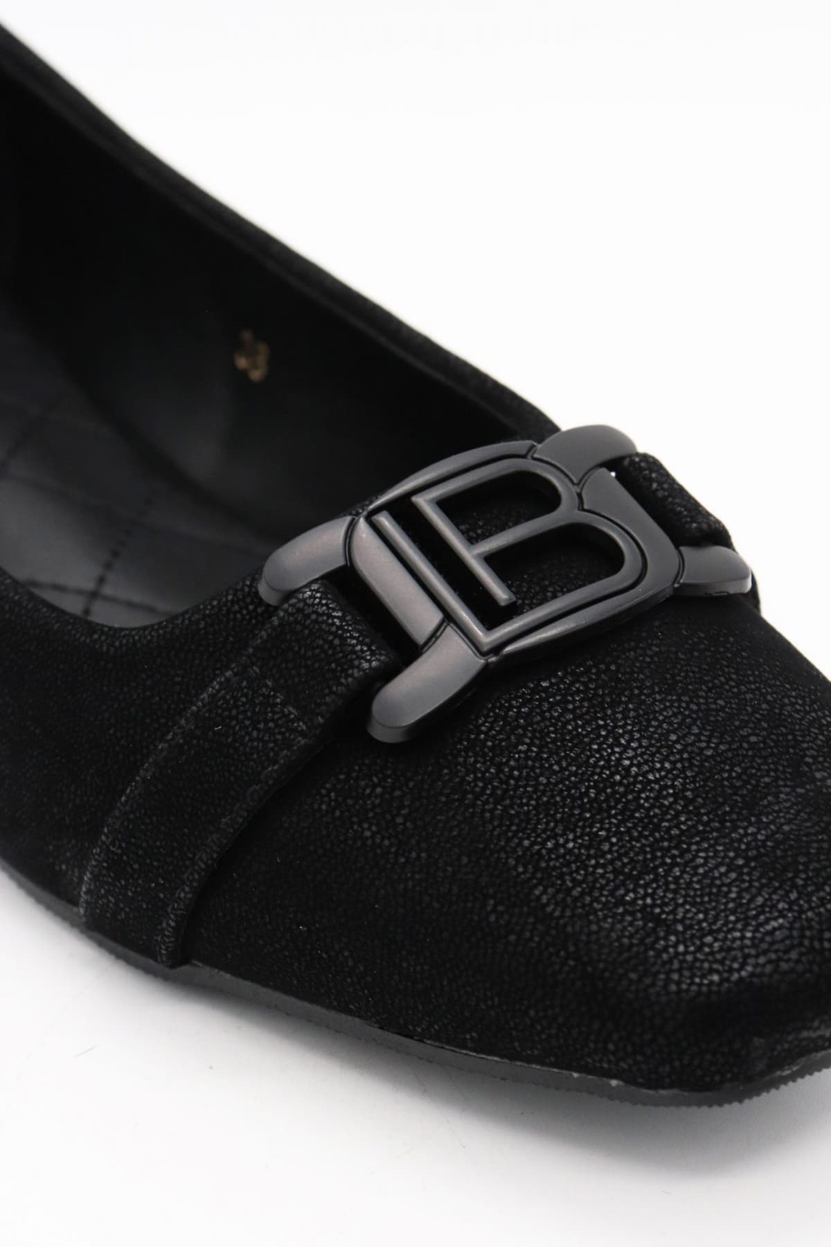 LAURA BIAGIOTTI ΠΑΠΟΥΤΣΙΑ ΜΠΑΛΑΡΙΝΕΣ ΜΕΤΑΛΛΙΚΗ ΑΓΚΡΑΦΑ LOGO ΜΑΥΡΟ