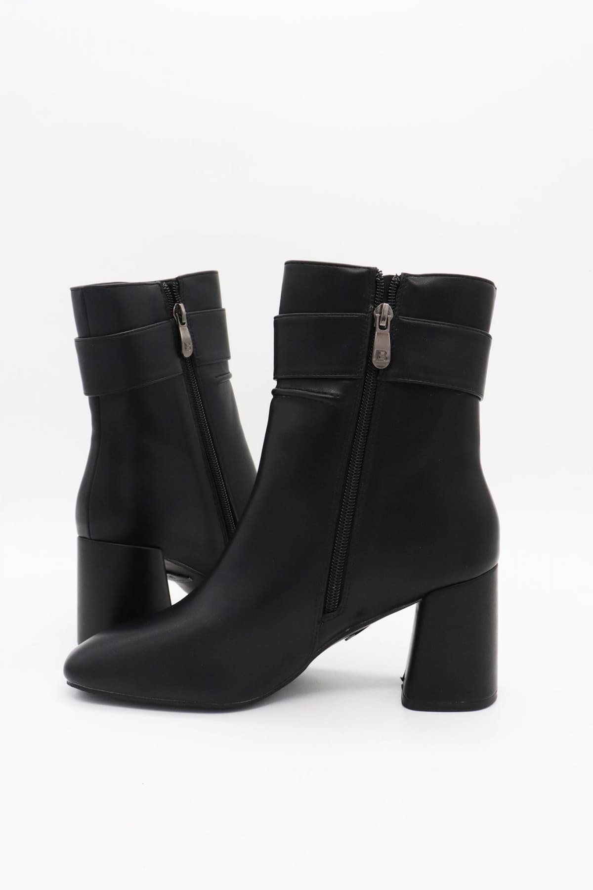 LAURA BIAGIOTTI ΠΑΠΟΥΤΣΙΑ ΜΠΟΤΑΚΙΑ ΦΕΡΜΟΥΑΡ METAΛΛΙΚΟ LOGO MAYΡΟ