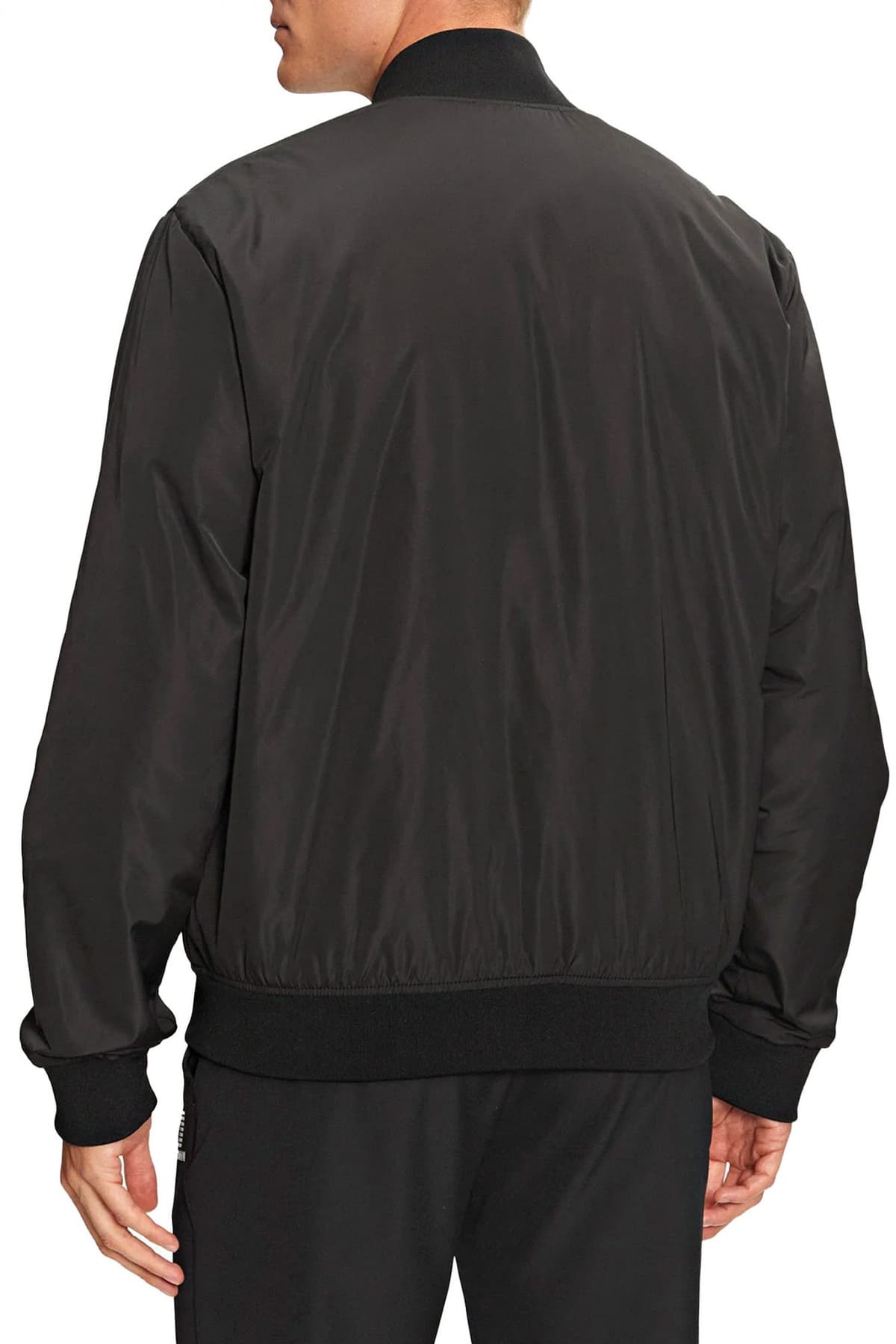 ARMANI 7 ΜΠΟΥΦΑΝ BOMBER LOGO ΜΑΥΡΟ