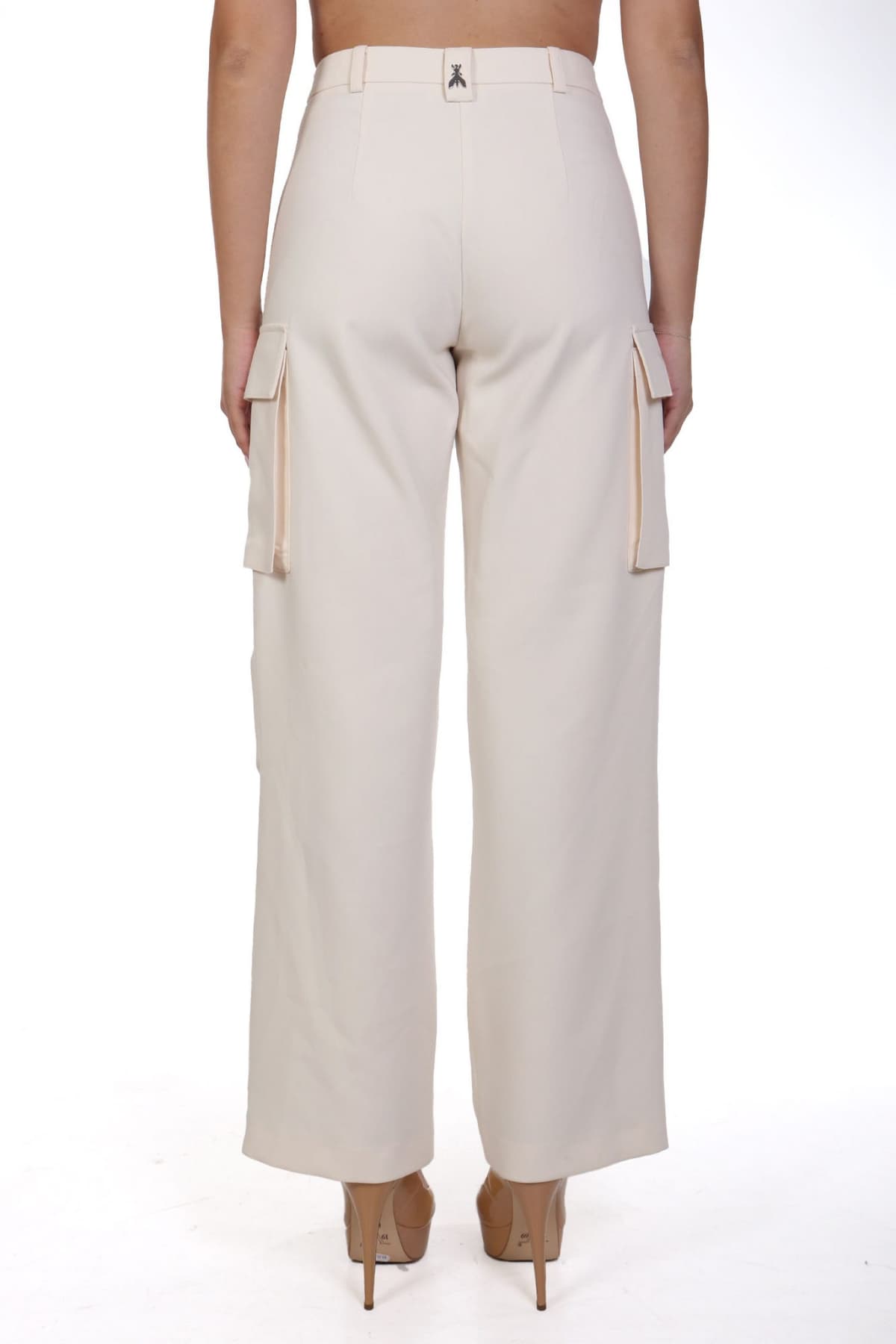 PATRIZIA PEPE ΠΑΝΤΕΛΟΝΑ CARGO ΕΚΡΟΥ