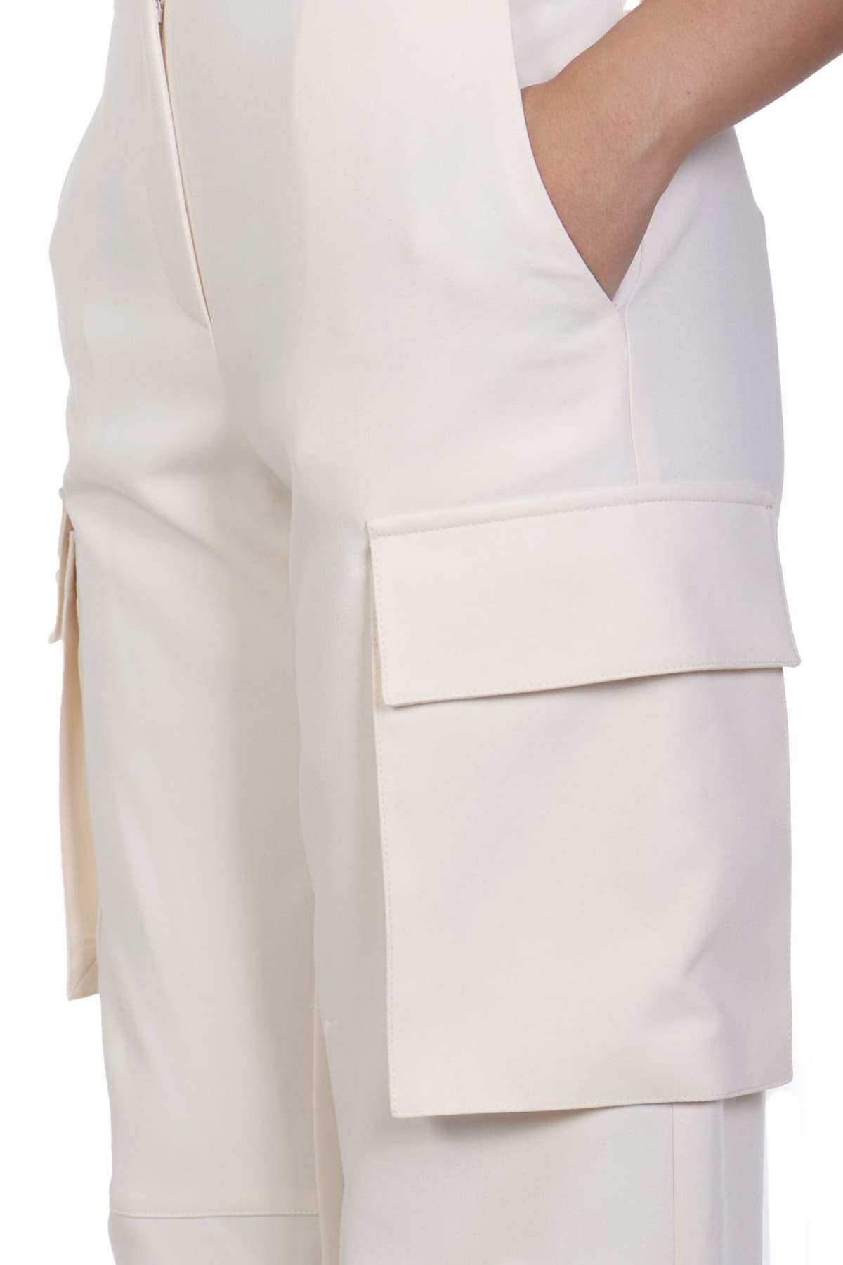 PATRIZIA PEPE ΠΑΝΤΕΛΟΝΑ CARGO ΕΚΡΟΥ