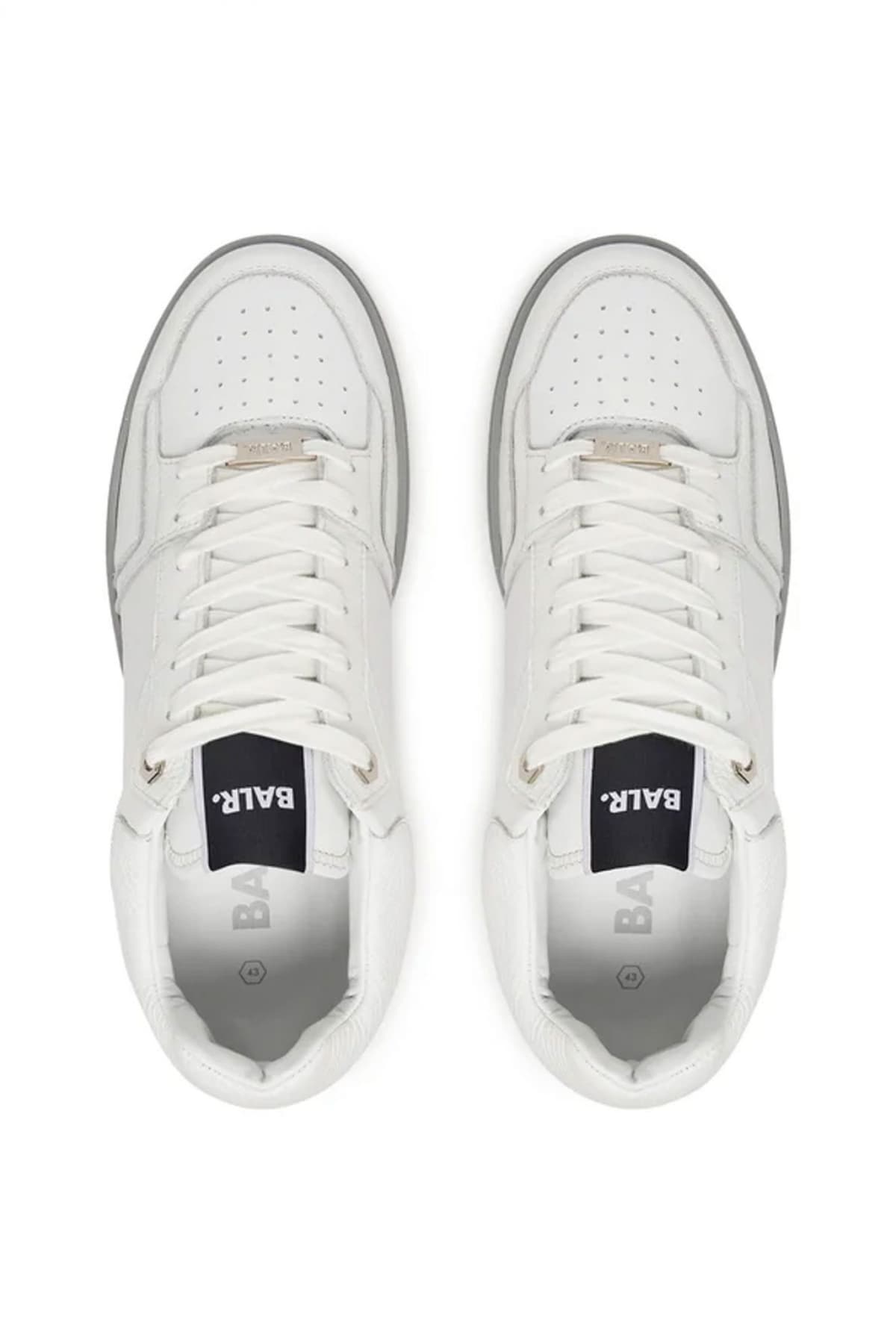 BALR. SNEAKERS THE CLUB URBAN CUP LOGO ΛΕΥΚΟ