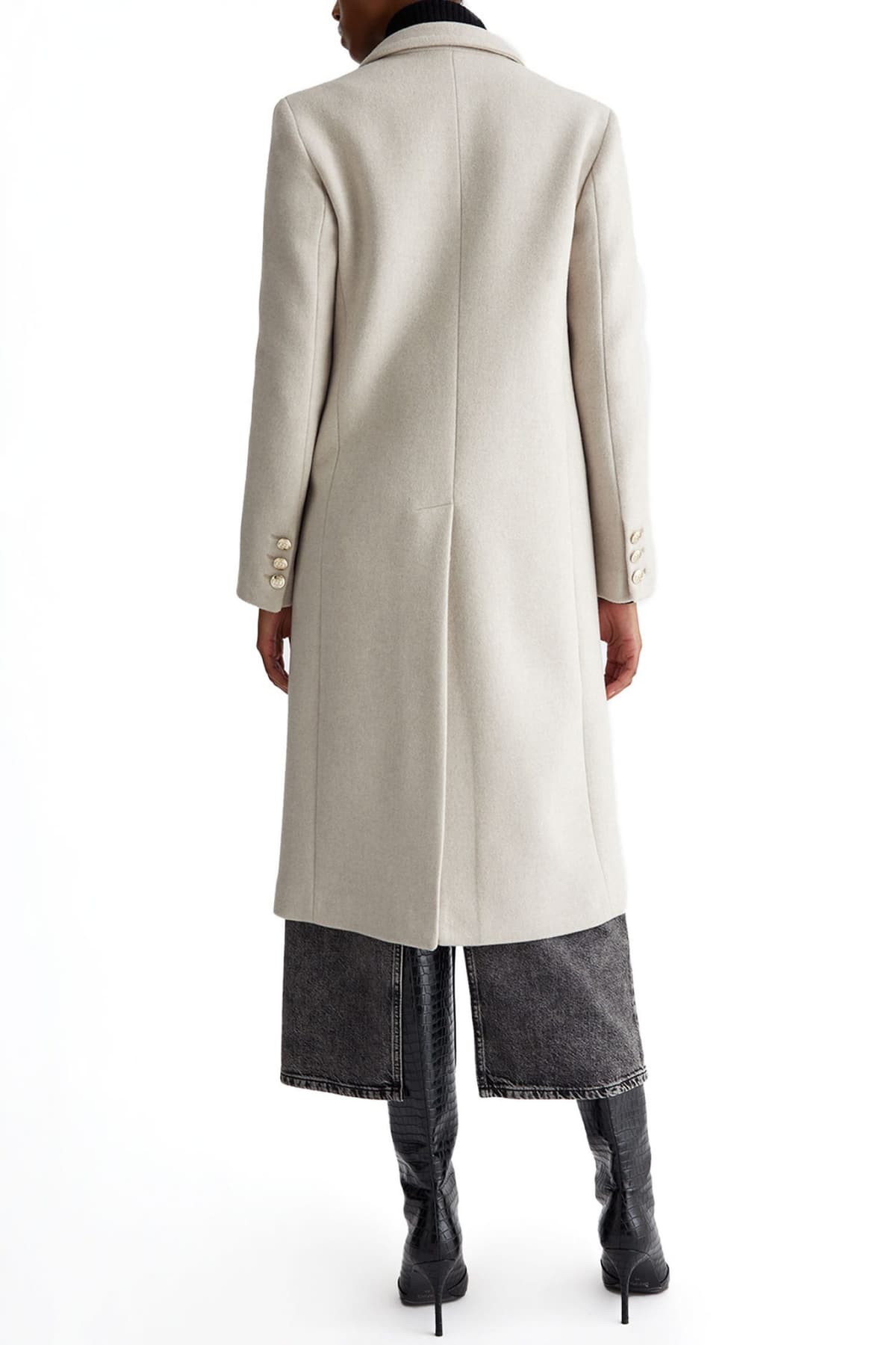 LIU-JO ΠΑΛΤΟ SLIM ΕΚΡΟΥ