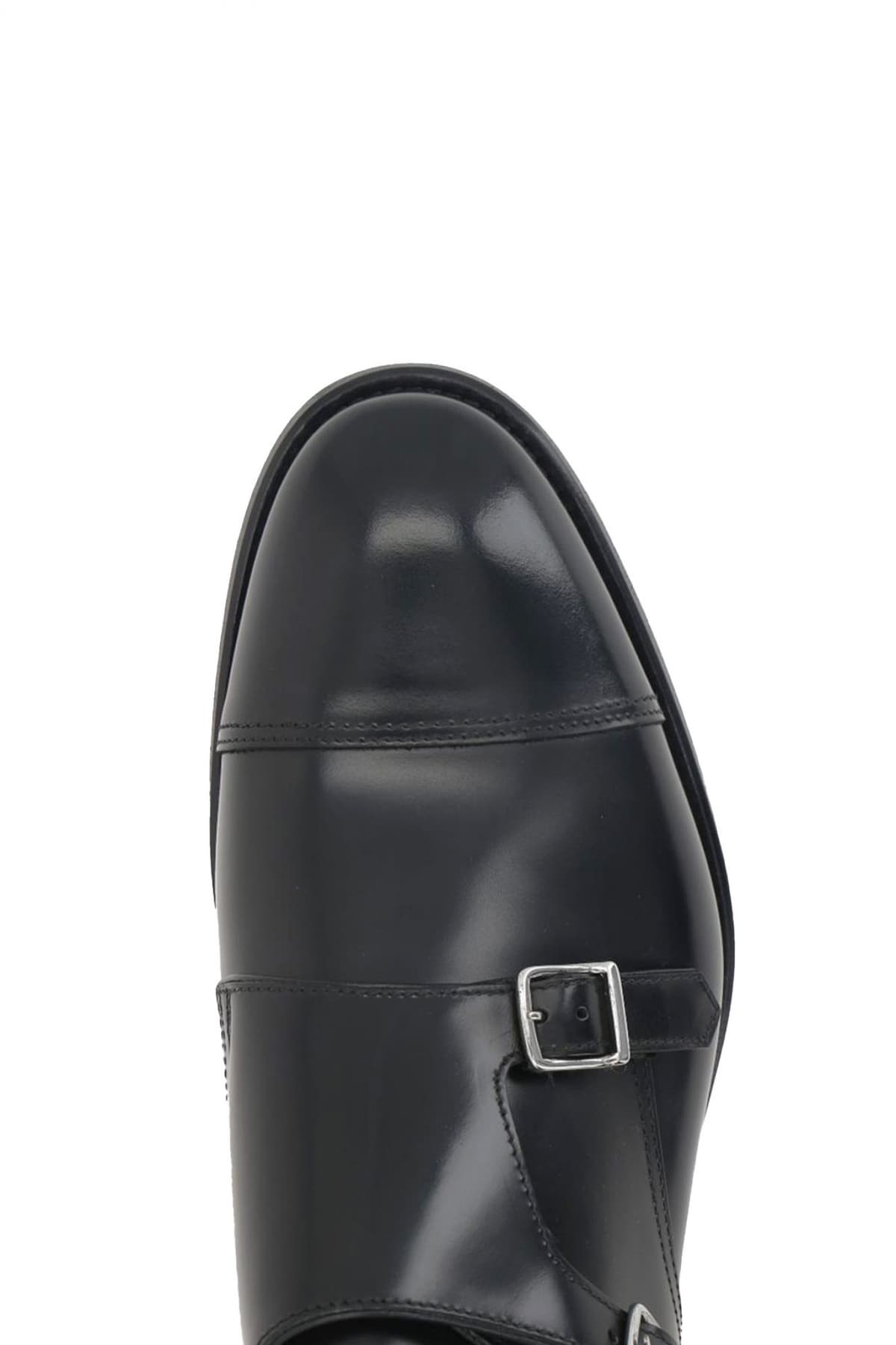 DOUCAL'S ΠΑΠΟΥΤΣΙ DOUBLE MONK ΜΑΥΡΟ