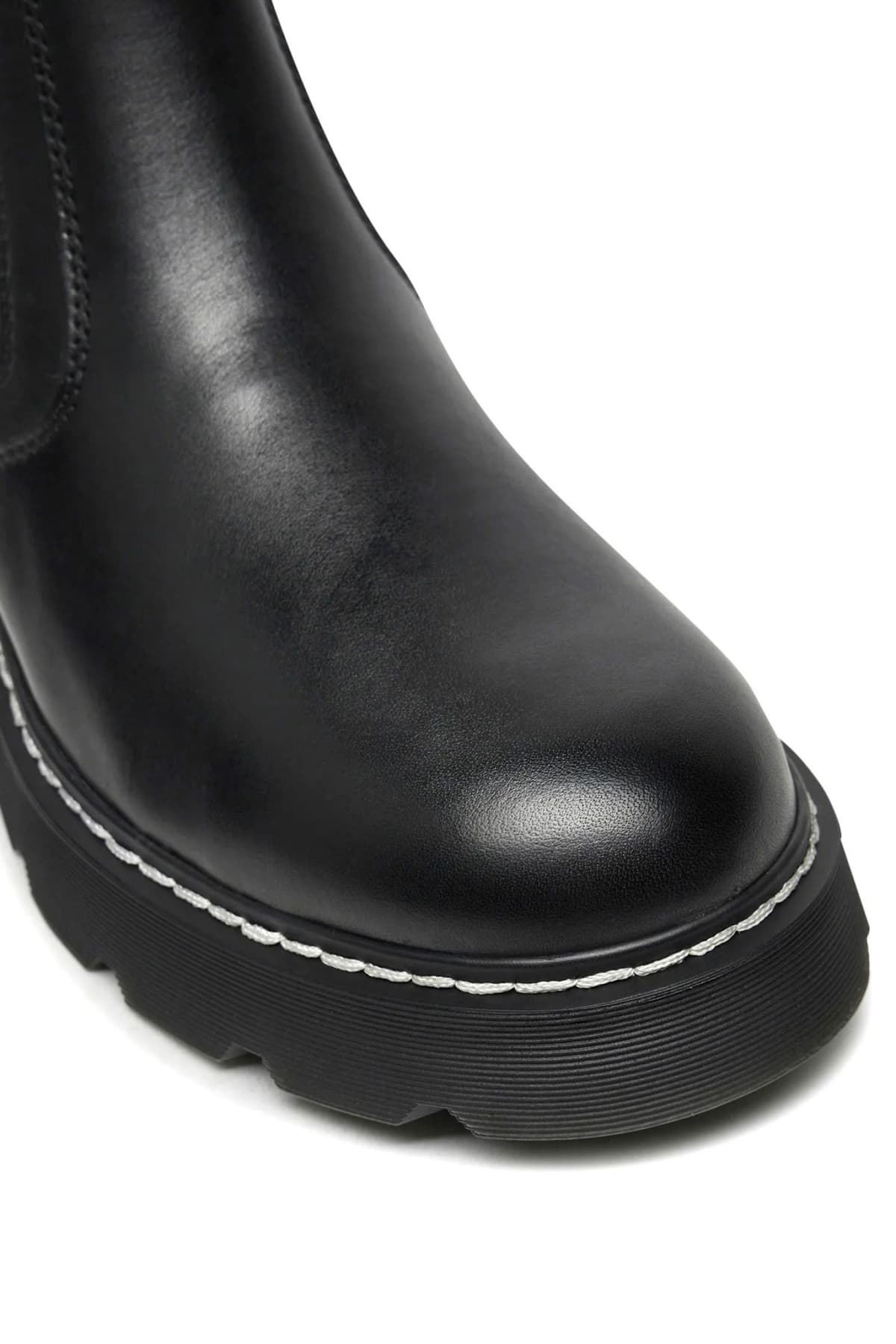 KARL LAGERFELD ΠΑΠΟΥΤΣΙΑ MΠΟΤΑΚΙΑ GORE BOOT LOGO ΜΑΥΡΟ