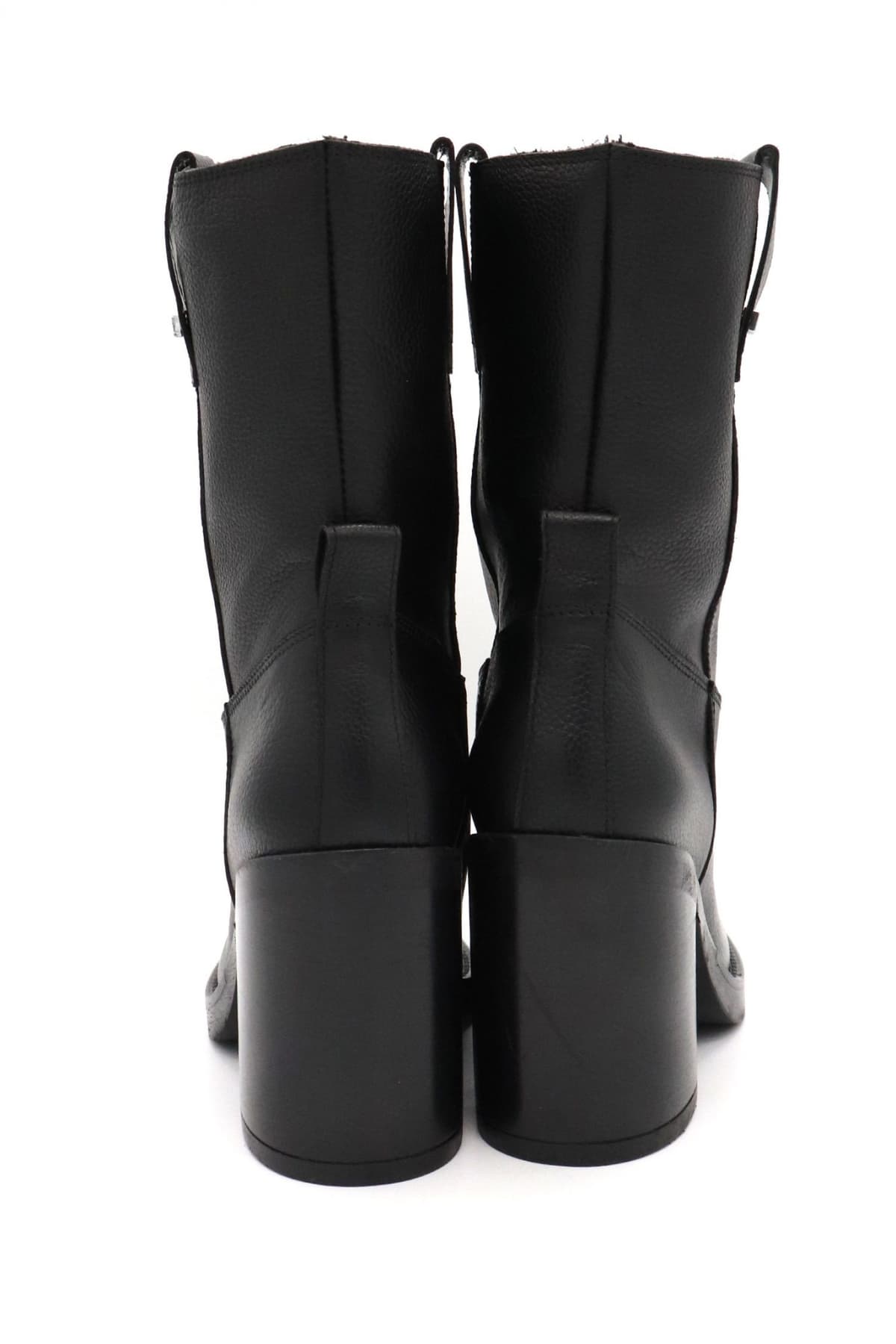 KARL LAGERFELD ΠΑΠΟΥΤΣΙΑ BROOKLYN HI MID LEG BOOT LOGO ΜΑΥΡΟ