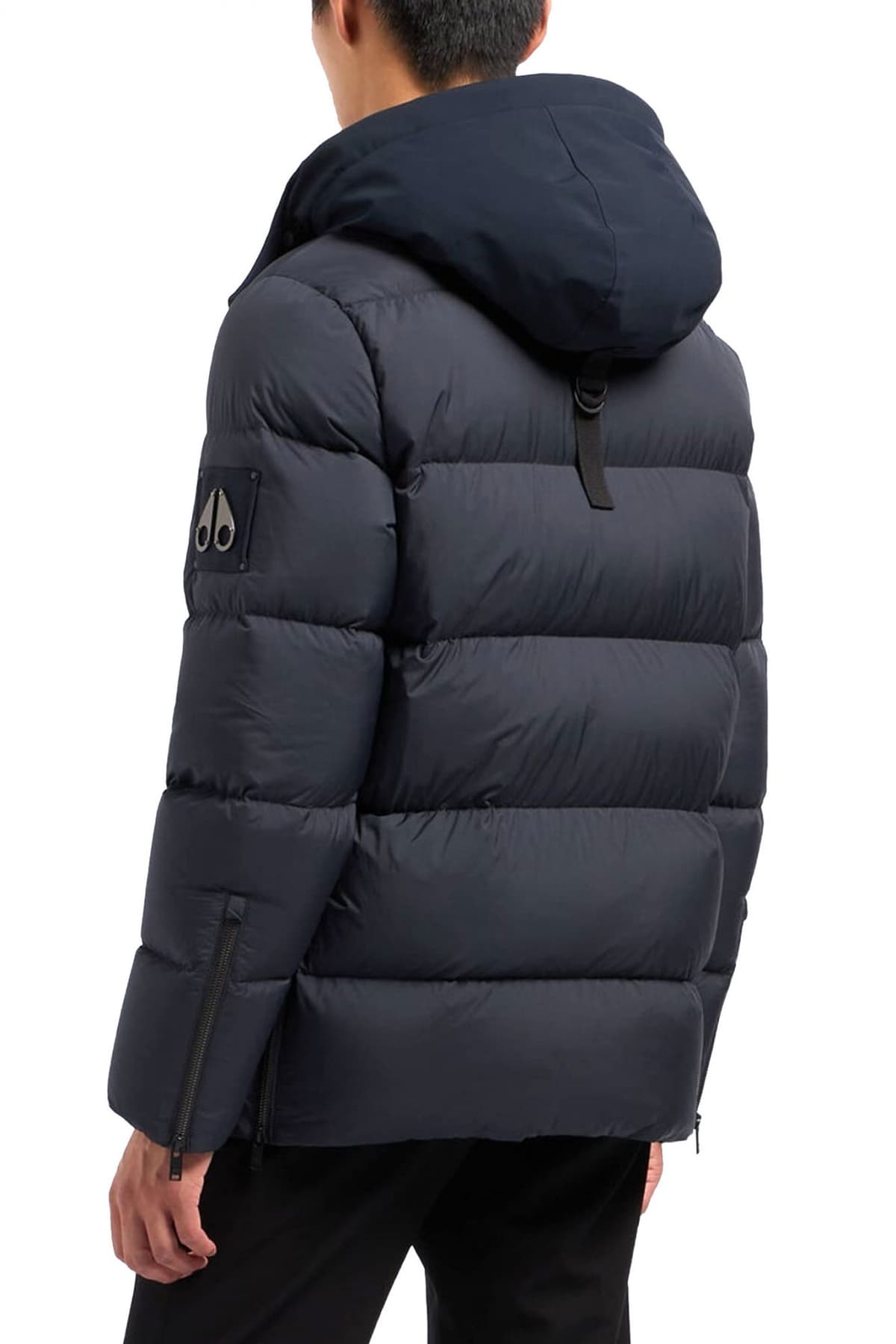 MOOSE KNUCKLES ΜΠΟΥΦΑΝ JACKET ΑΠΟΣΠΩΜΕΝΗ ΚΟΥΚΟΥΛΑ EVEREST 3Q ΜΠΛΕ