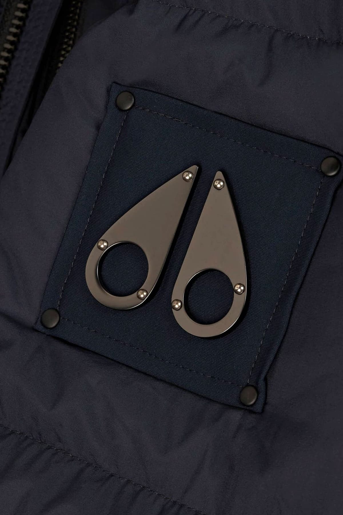 MOOSE KNUCKLES ΜΠΟΥΦΑΝ JACKET ΑΠΟΣΠΩΜΕΝΗ ΚΟΥΚΟΥΛΑ EVEREST 3Q ΜΠΛΕ