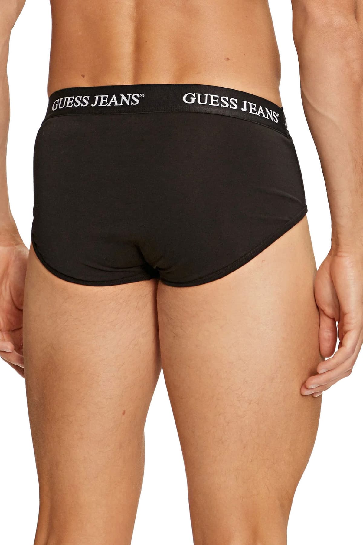 GUESS JEANS ΣΕΤ ΕΣΩΡΟΥΧΑ 3PACK COTTON STRETCH BRIEF ΜΑΥΡΟ