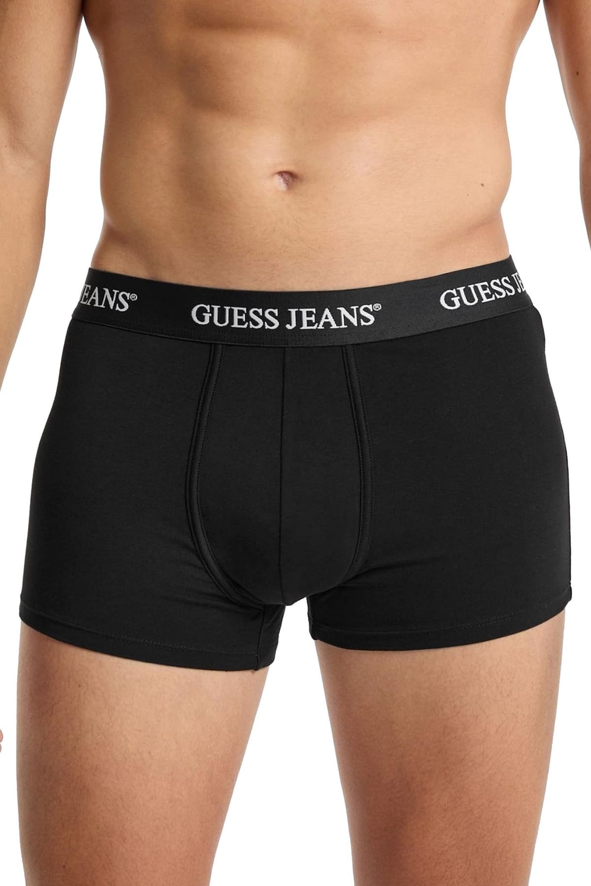 GUESS JEANS ΣΕΤ ΕΣΩΡΟΥΧΑ 3PACK COTTON STRETCH TRUNK ΜΑΥΡΟ-ΛΕΥΚΟ-ΓΚΡΙ
