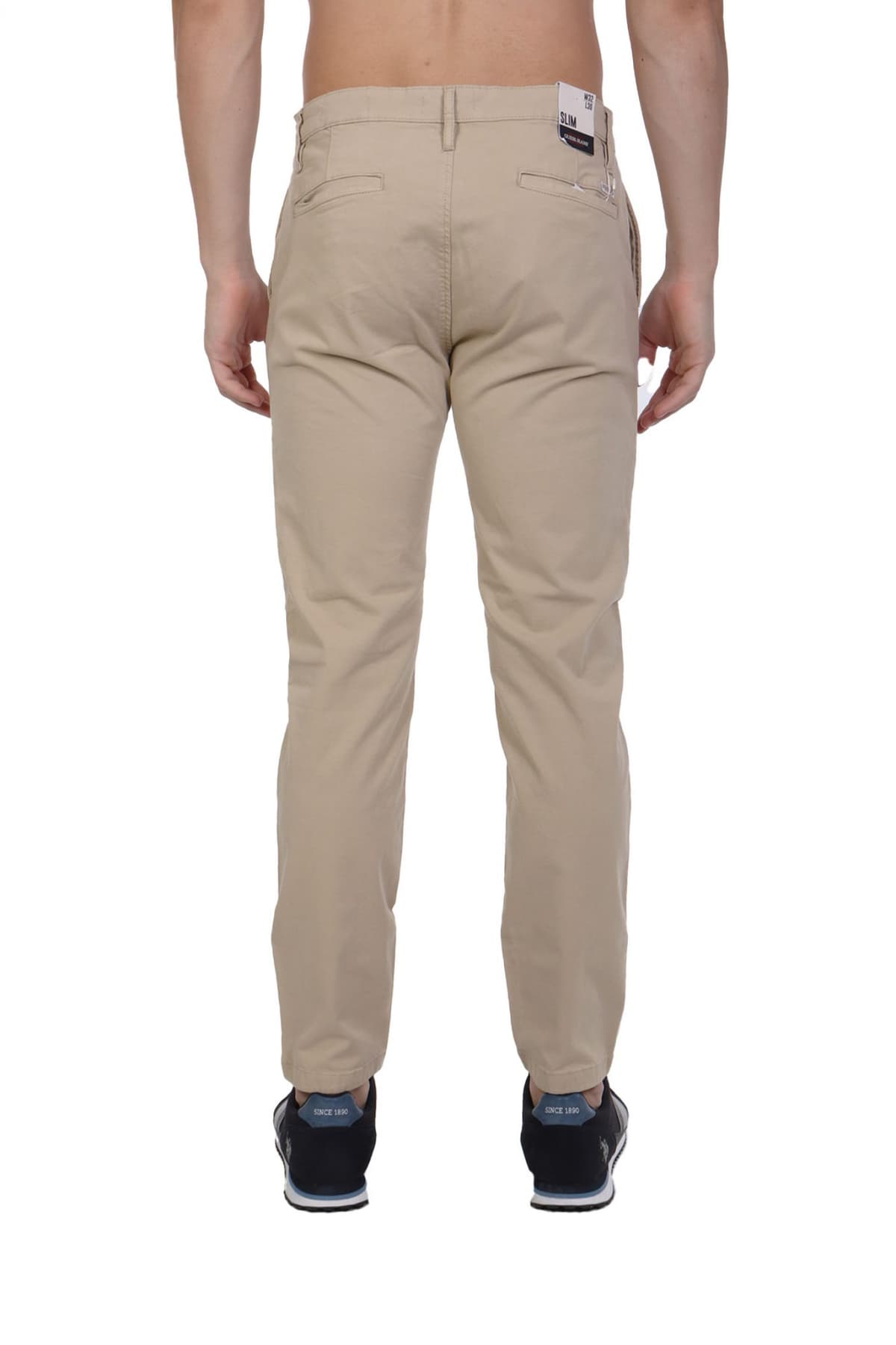 GUESS JEANS ΠΑΝΤΕΛΟΝΙ CHINO SLIM FIT ΜΠΕΖ