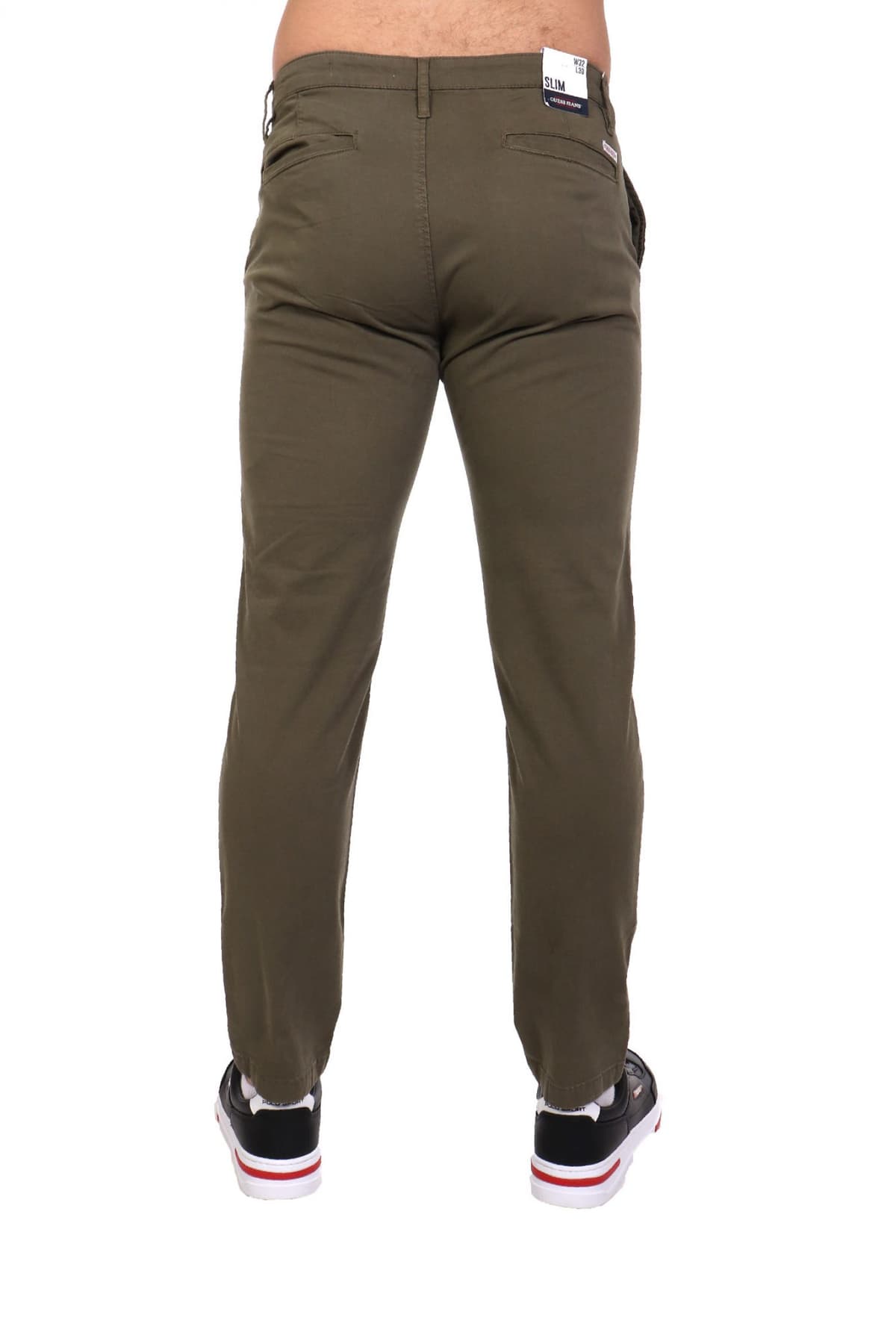 GUESS JEANS ΠΑΝΤΕΛΟΝΙ CHINO SLIM FIT ΧΑΚΙ