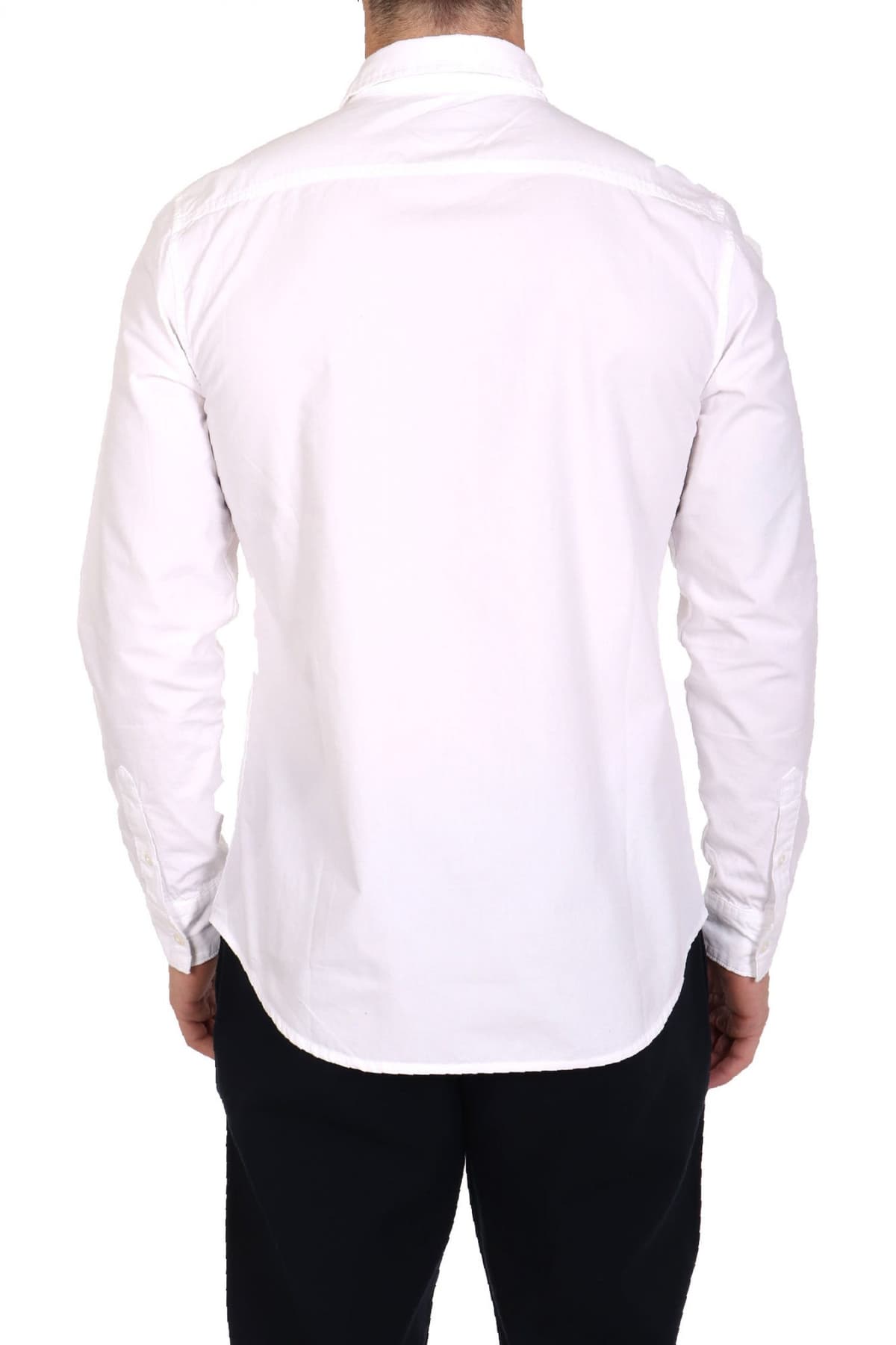 GUESS JEANS ΠΟΥΚΑΜΙΣΟ SLIM FIT ΛΕΥΚΟ