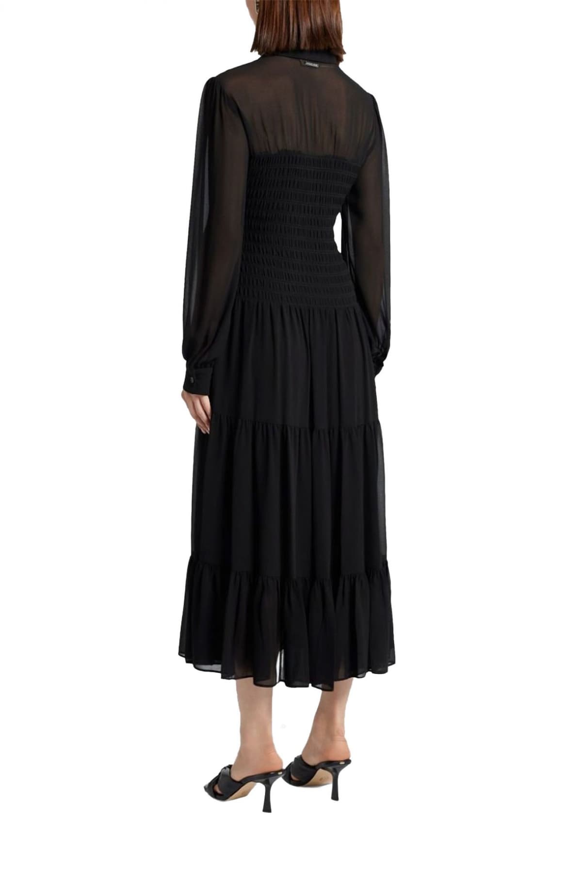 MICHAEL KORS ΦΟΡΕΜΑ MAXI ΒΟΛΑΝ ΣΟΥΡΑ ΣΤΗΝ ΜΕΣΗ ΜΑΥΡΟ