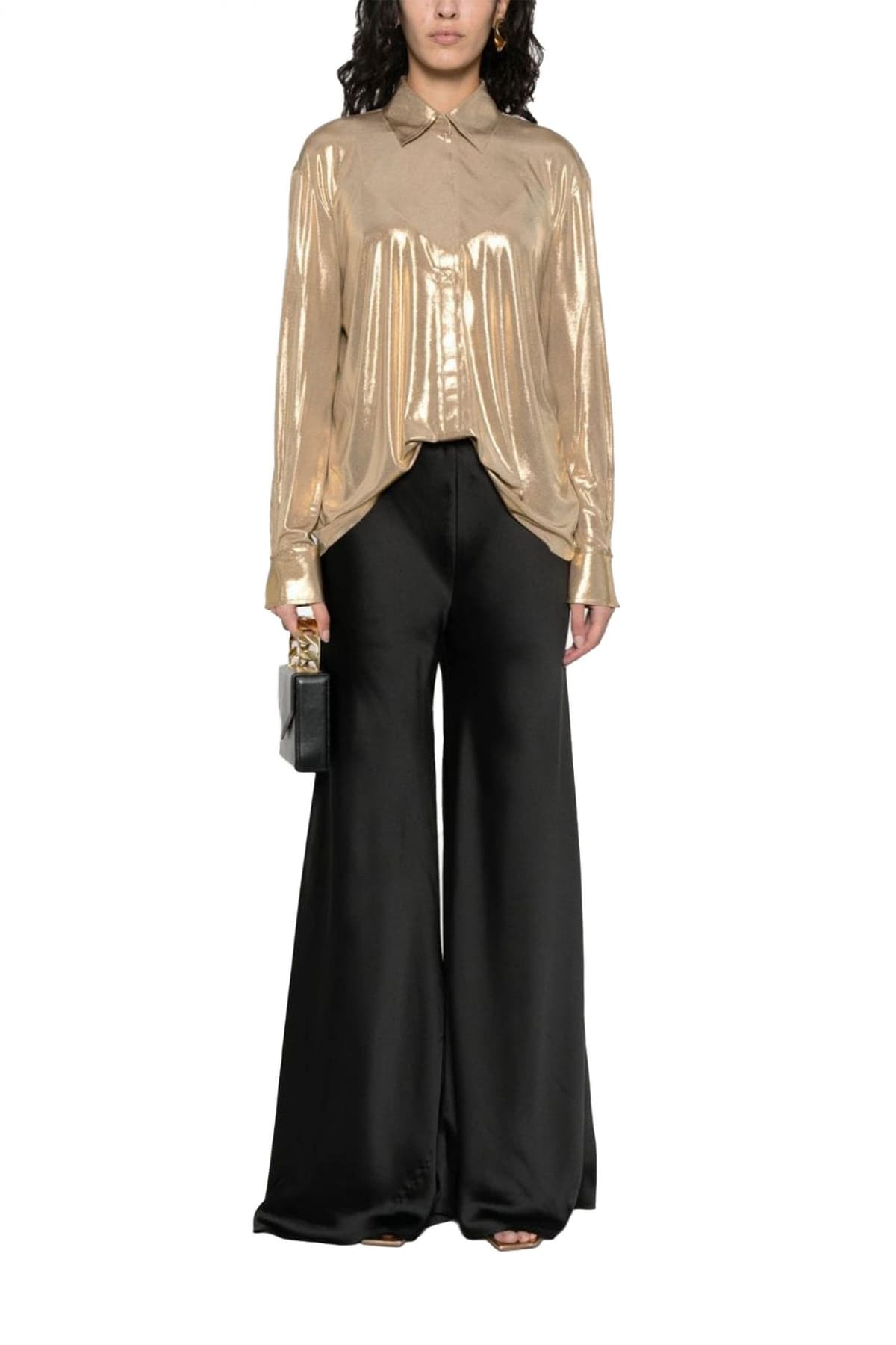 NORMA KAMALI ΠΟΥΚΑΜΙΣΟ ΧΡΥΣΟ