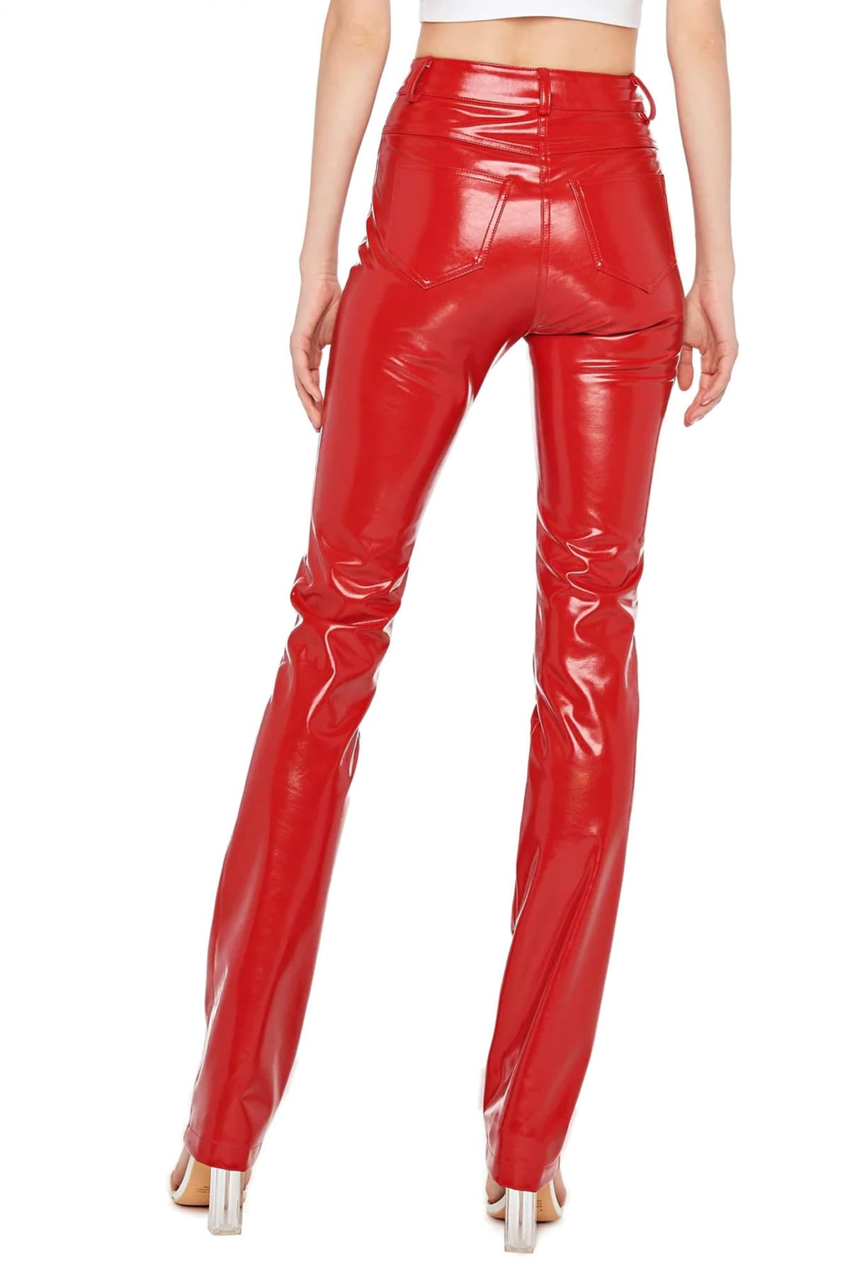 Women's Jeans Norma Kamali Red