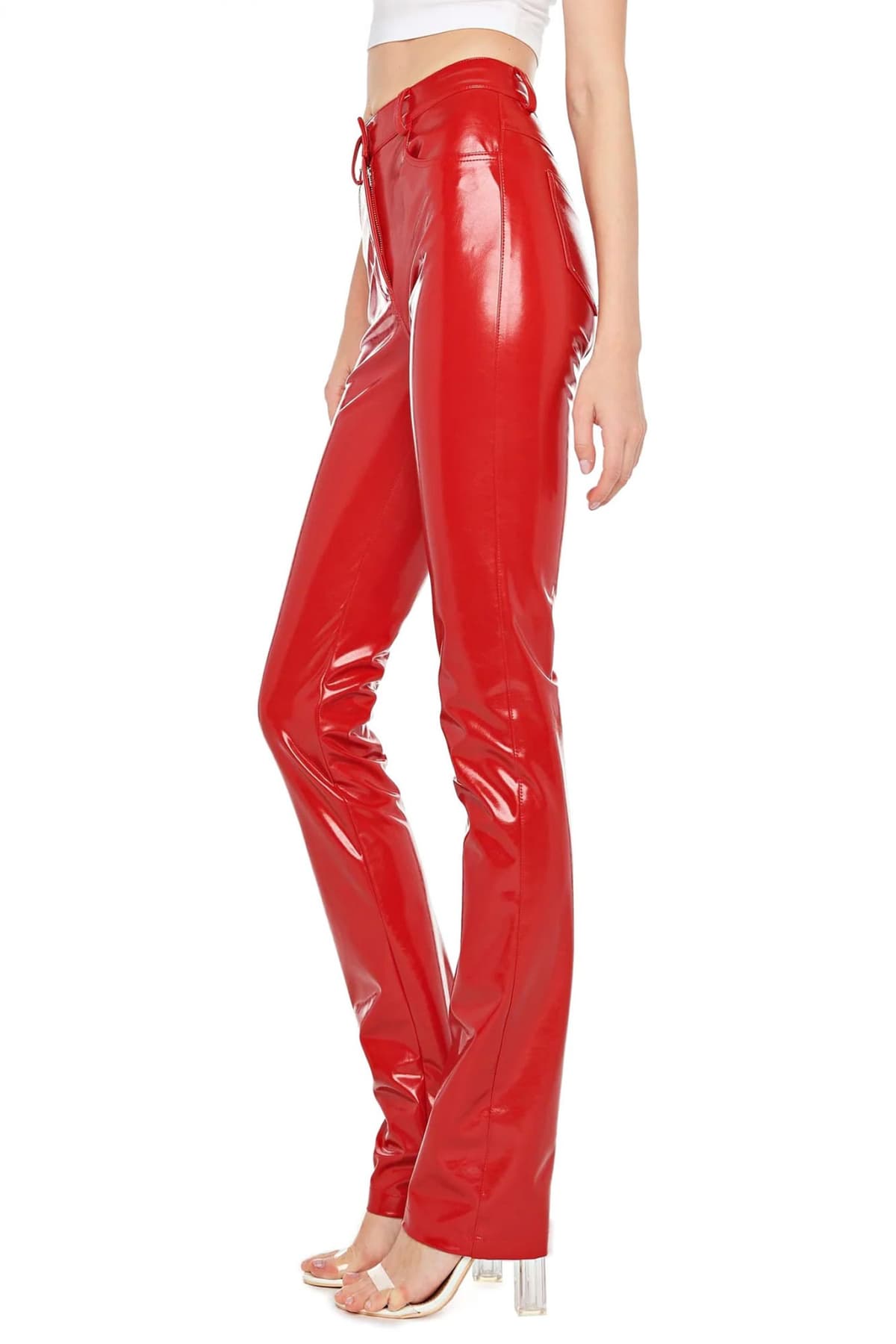 Women's Jeans Norma Kamali Red