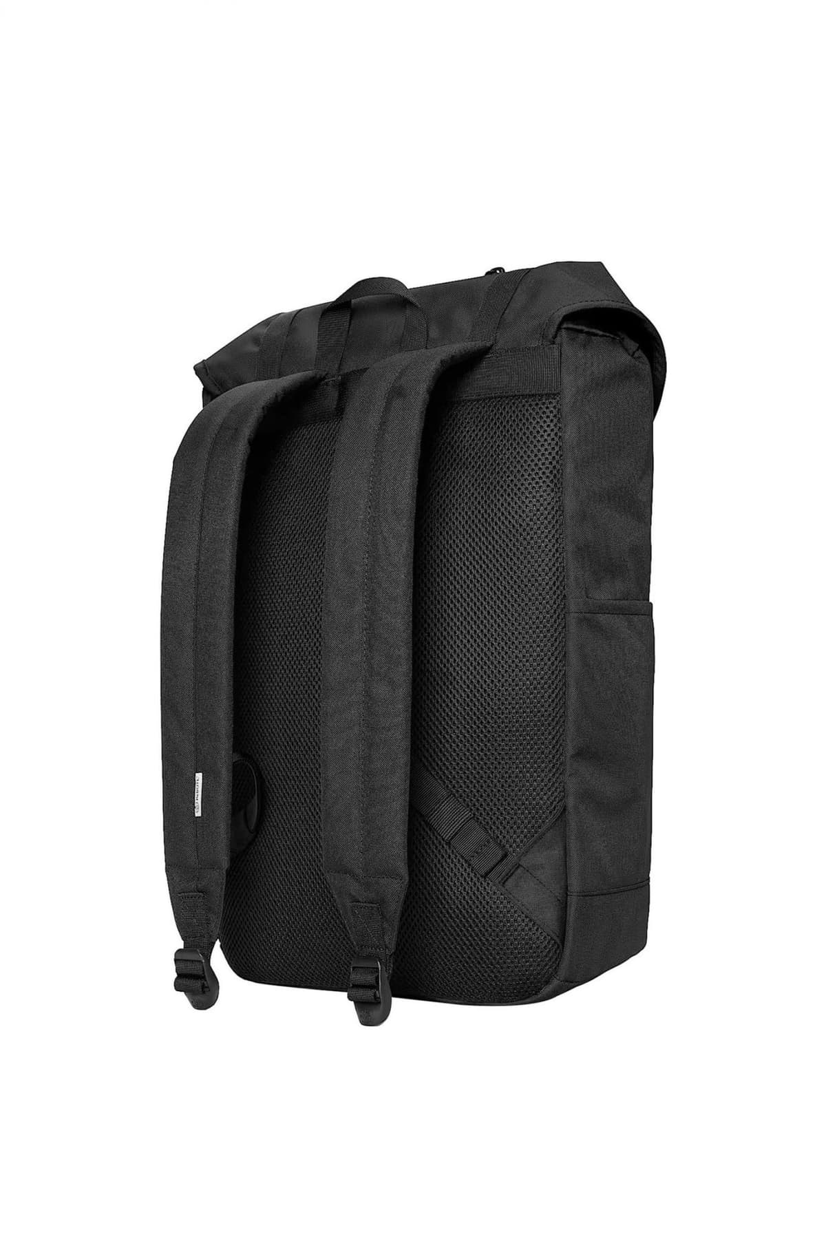 TIMBERLAND ΤΣΑΝΤΑ BACKPACK TIMBERBACK FLAP BIP LOGO ΜΑΥΡΟ