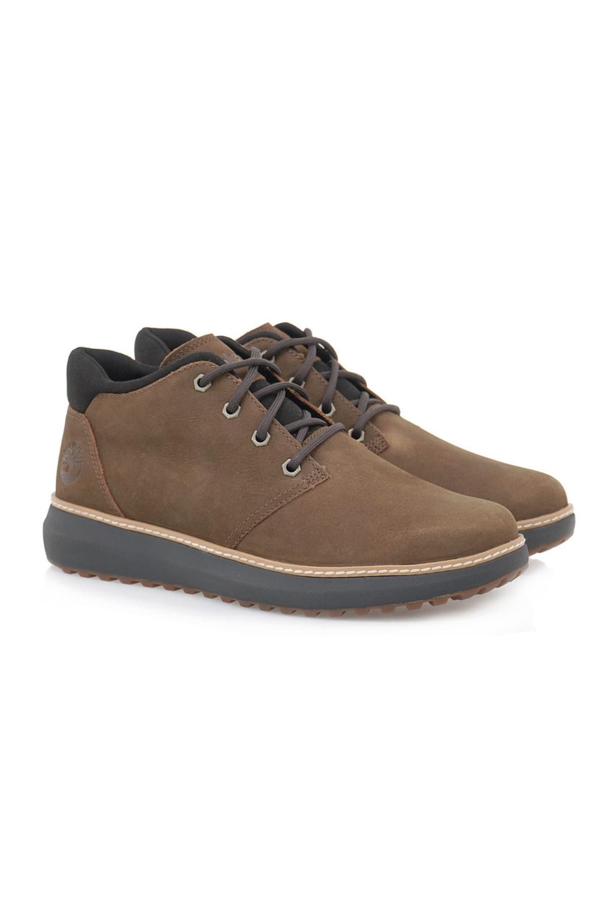 TIMBERLAND ΠΑΠΟΥΤΣΙ ΜΠΟΤΑΚI HUDSON ROAD MID LACE CHUKKA BOOT ΚΑΦΕ