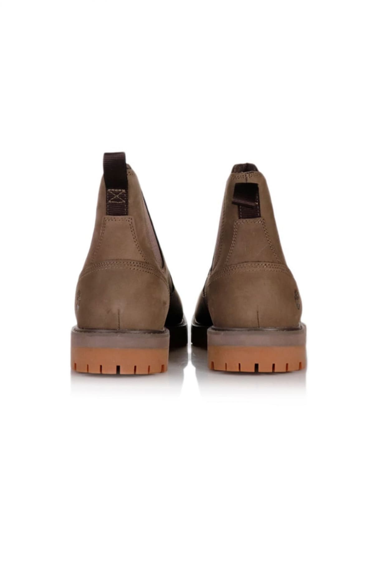 TIMBERLAND ΠΑΠΟΥΤΣΙ ΜΠΟΤΑΚΙ BRITON ROAD MID CHELSEA BOOT NUBUCK ΓΚΡΙ-ΚΑΦΕ