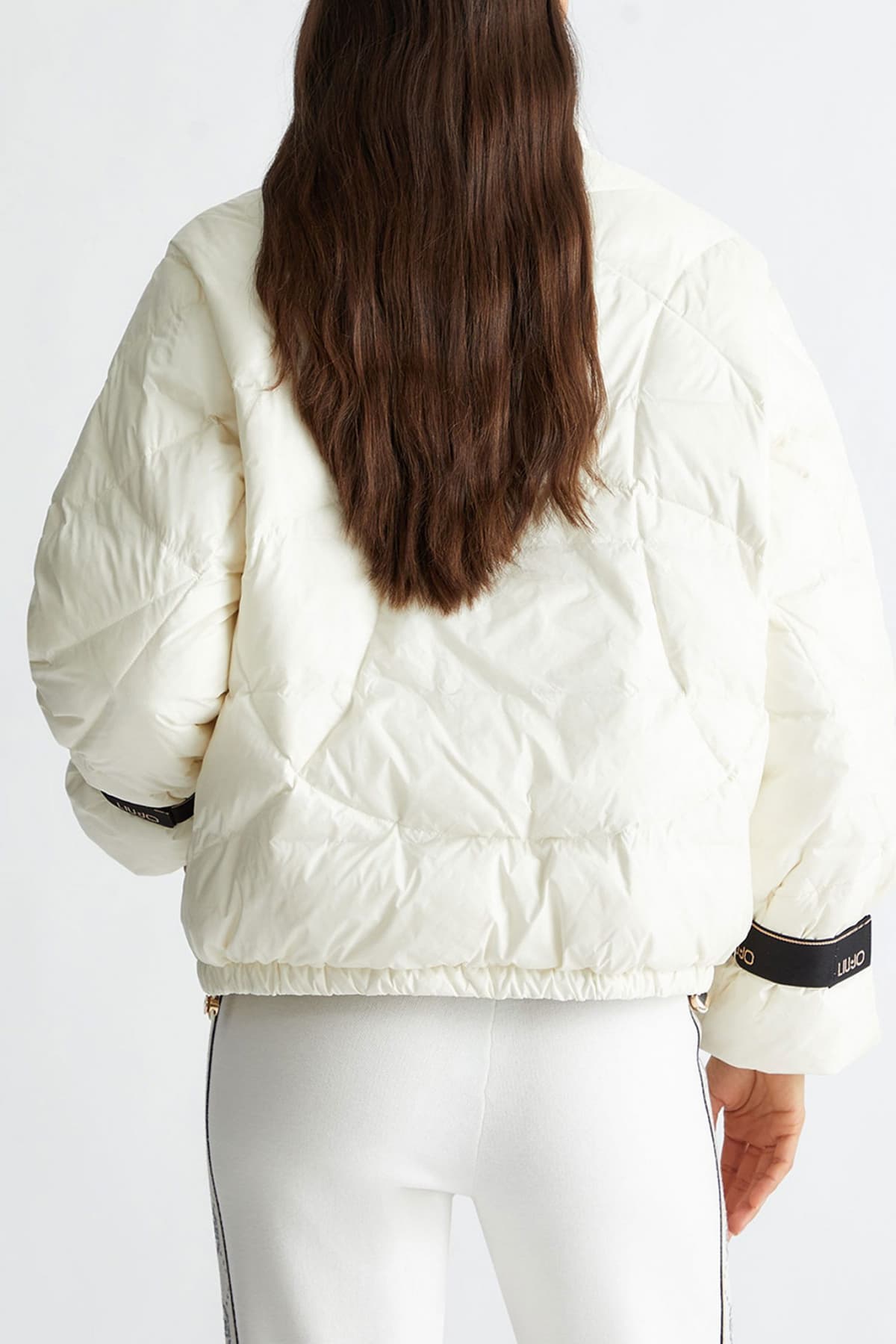 LIU-JO ΜΠΟΥΦΑΝ ΦΟΥΣΚΩΤΟ ΛΑΣΤΙΧΟ ΜΑΝΙΚΙΑ ΕΚΡΟΥ