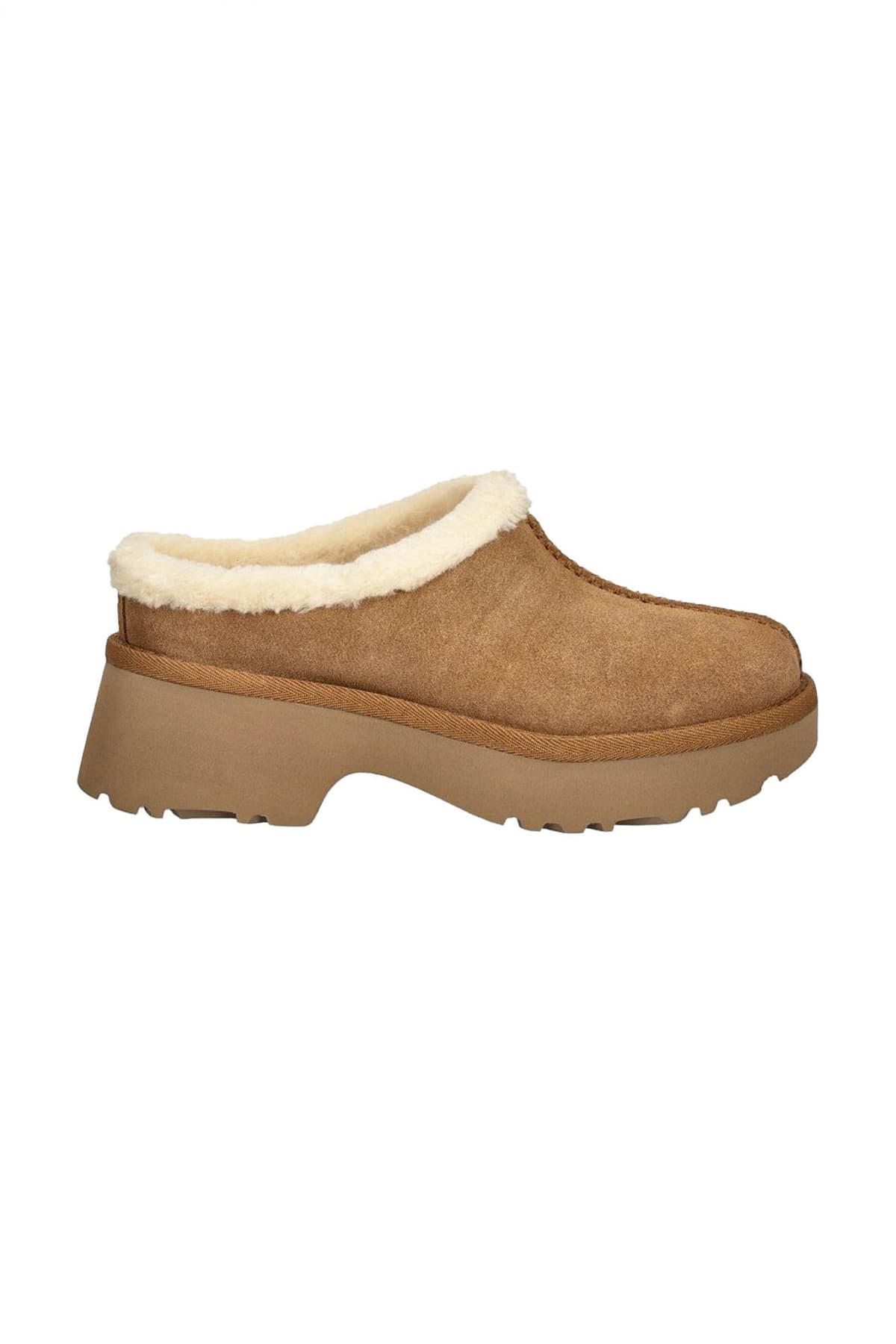 UGG ΠΑΠΟΥΤΣΙΑ ΠΑΝΤΟΦΛΕΣ W NEW HEIGHTS COZY CLOG LOGO ΤΑΜΠΑ