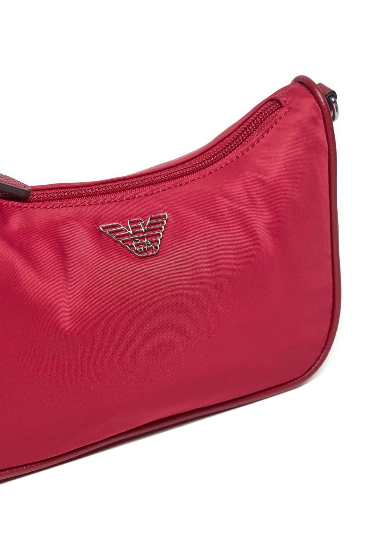 EMPORIO ARMANI ΤΣΑΝΤΑΚΙ CROSSBODY ΙΜΑΝΤΑΣ LOGO ΚΟΚΚΙΝΟ