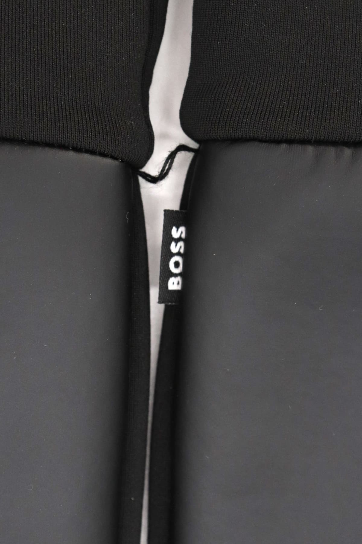 BOSS CASUAL ΓΑΝΤΙΑ FAIZY-KN ΜΑΥΡΟ