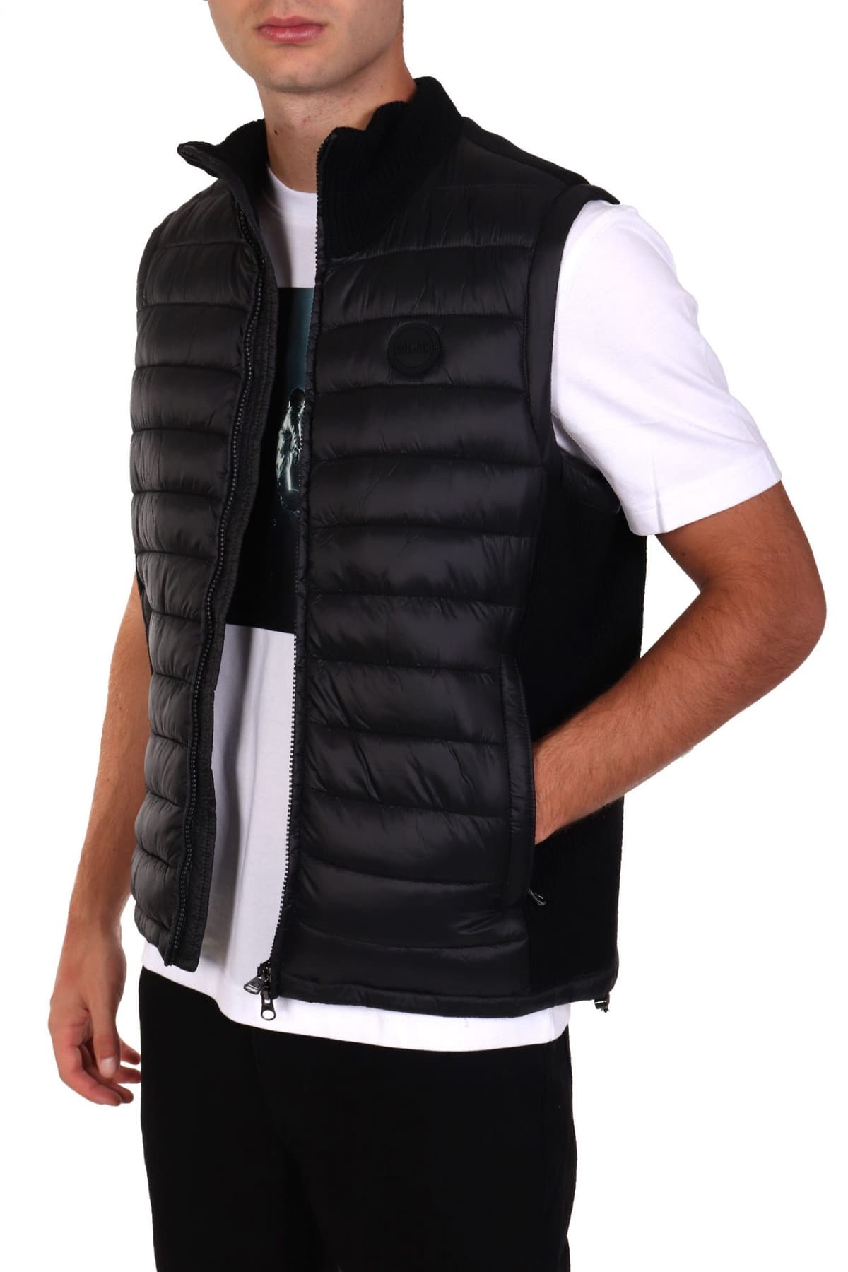 COLMAR ΜΠΟΥΦΑΝ ΑΜΑΝΙΚΟ MODERN LOGO ΜΑΥΡΟ