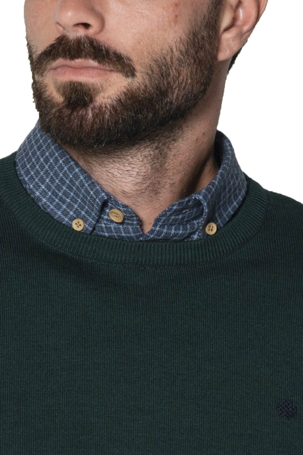 DORS ΠΛΕΚΤΟ CREWNECK LOGO ΚΥΠΑΡΙΣΣΙ